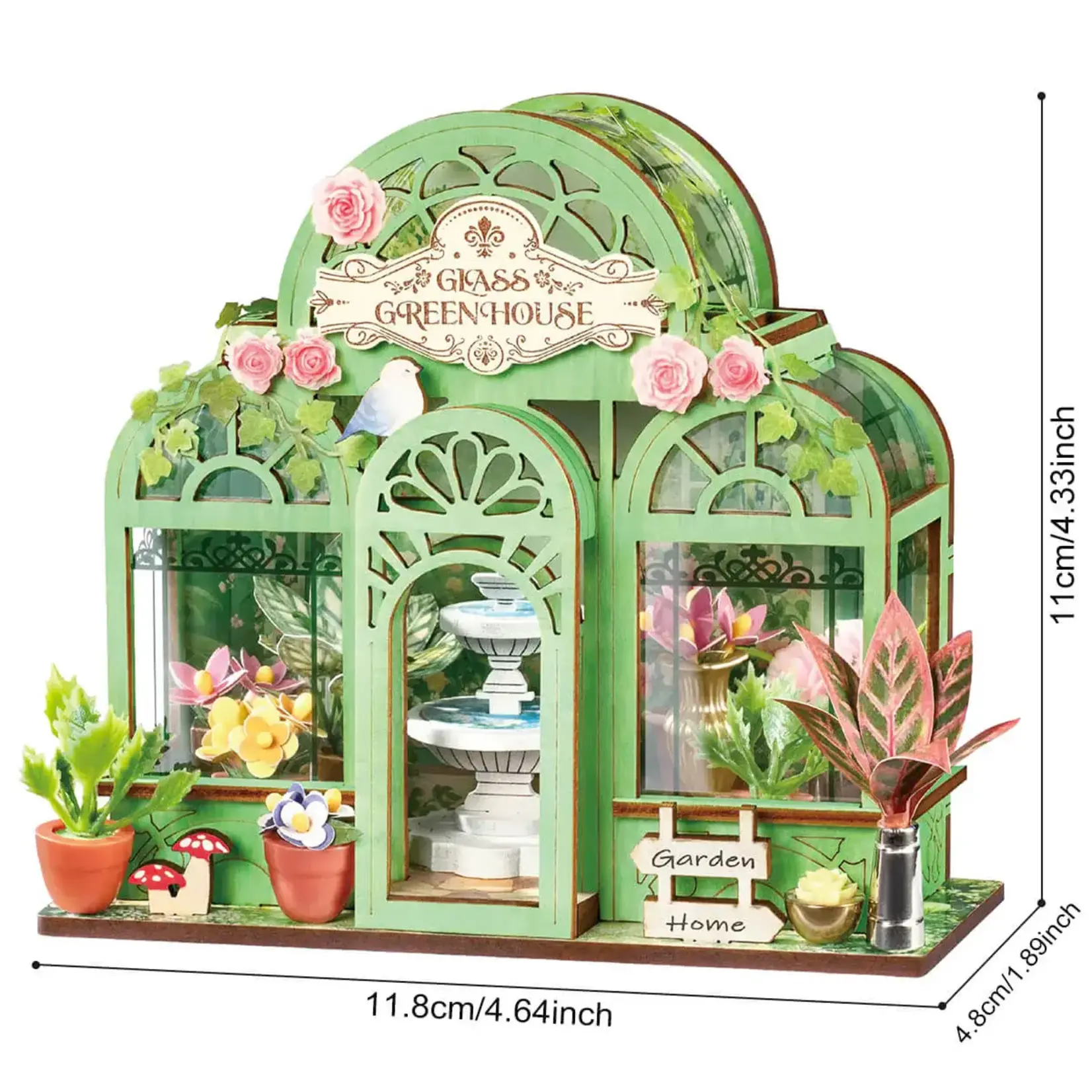 Rolife Rolife - Green Fountain Garden (Mini Store DIY)  - DS049