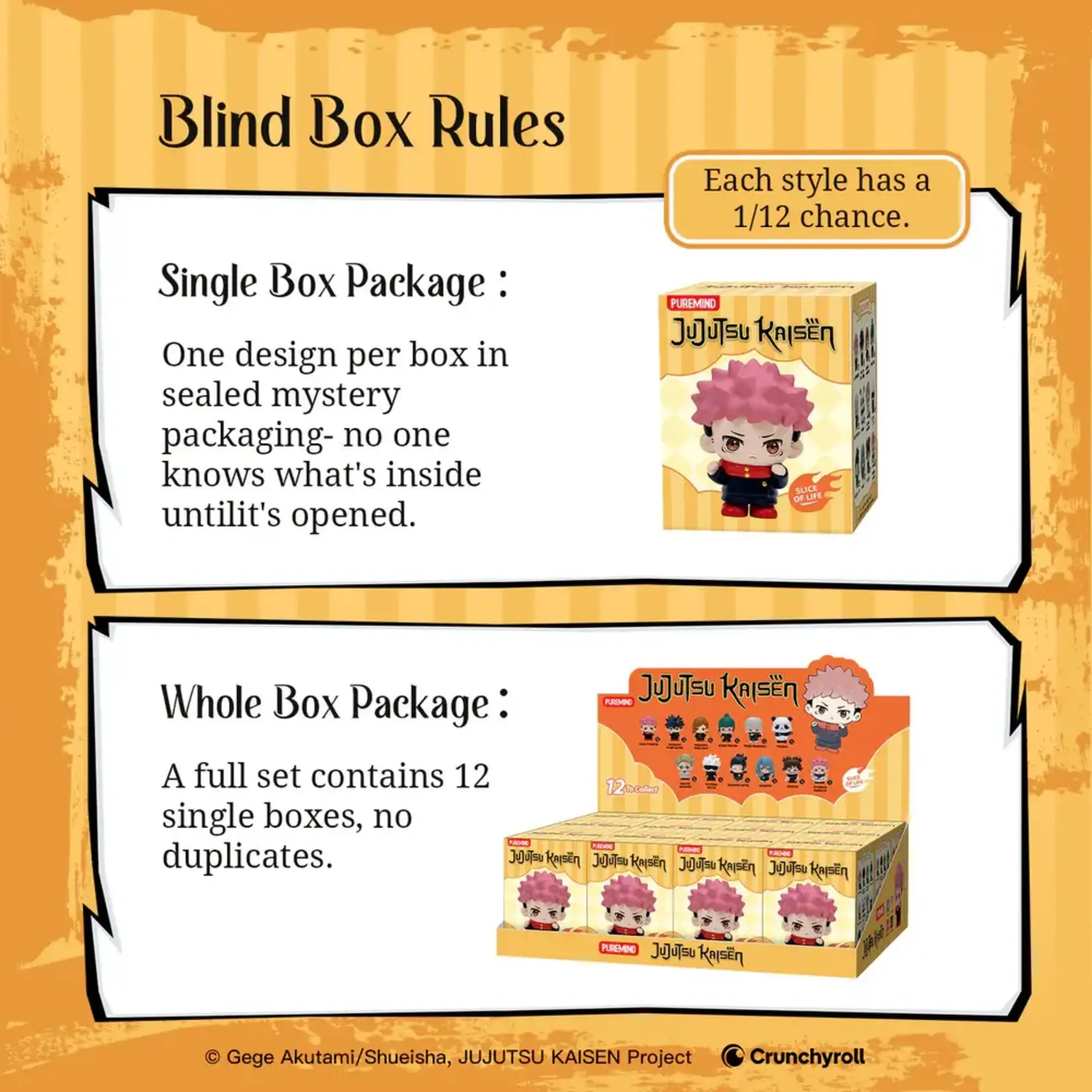 Puremind Blind Box - Jujutsu Kaisen Slice of Life Series 2727