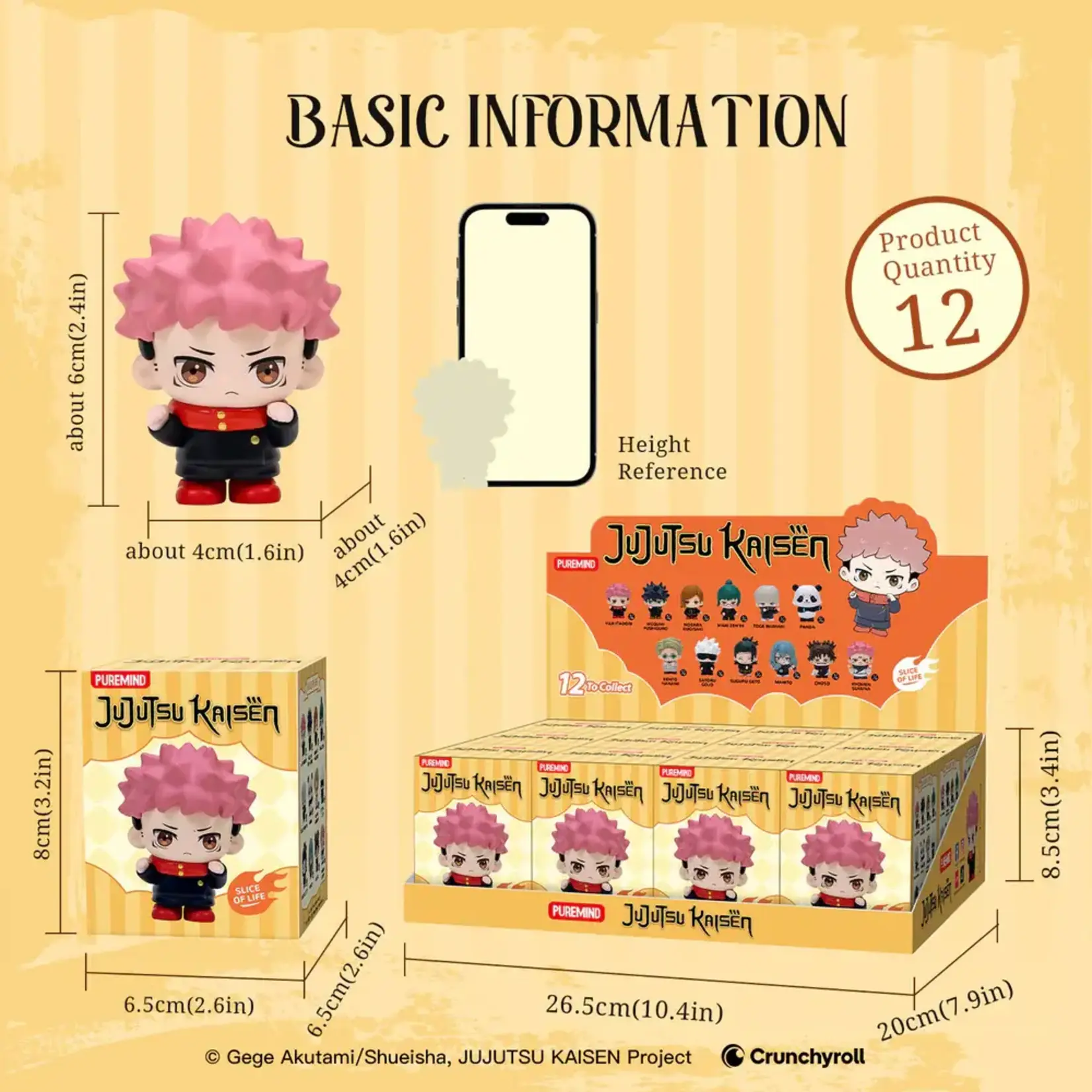 Puremind Blind Box - Jujutsu Kaisen Slice of Life Series 2727