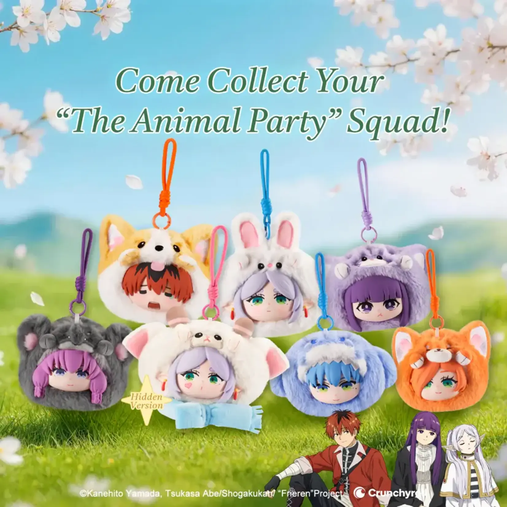 Puremind Blind Box - Frieren Animal Party Plush Series 2526