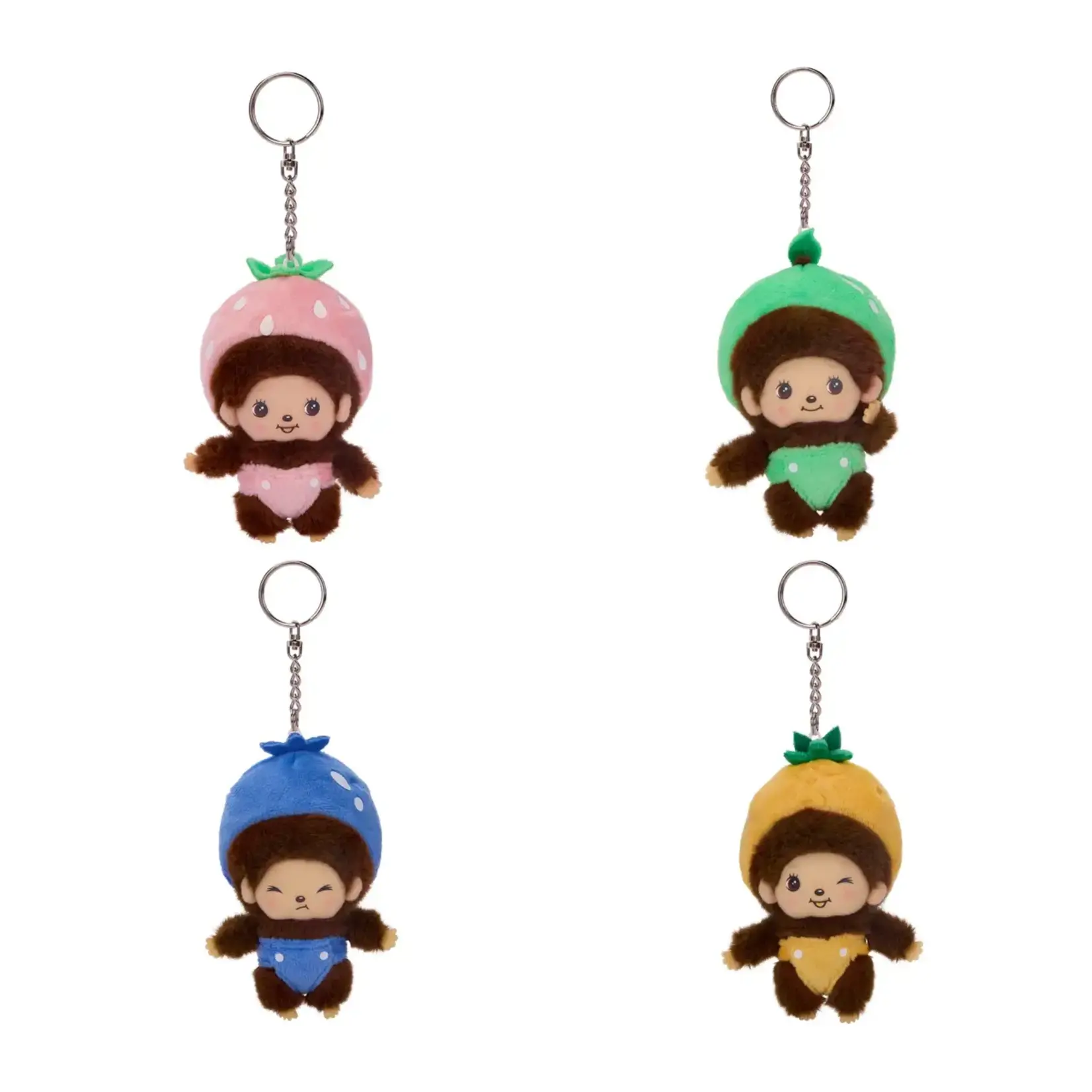 Blind Box - Monchhichi Baby Fruits Keychain Plush GSB03039