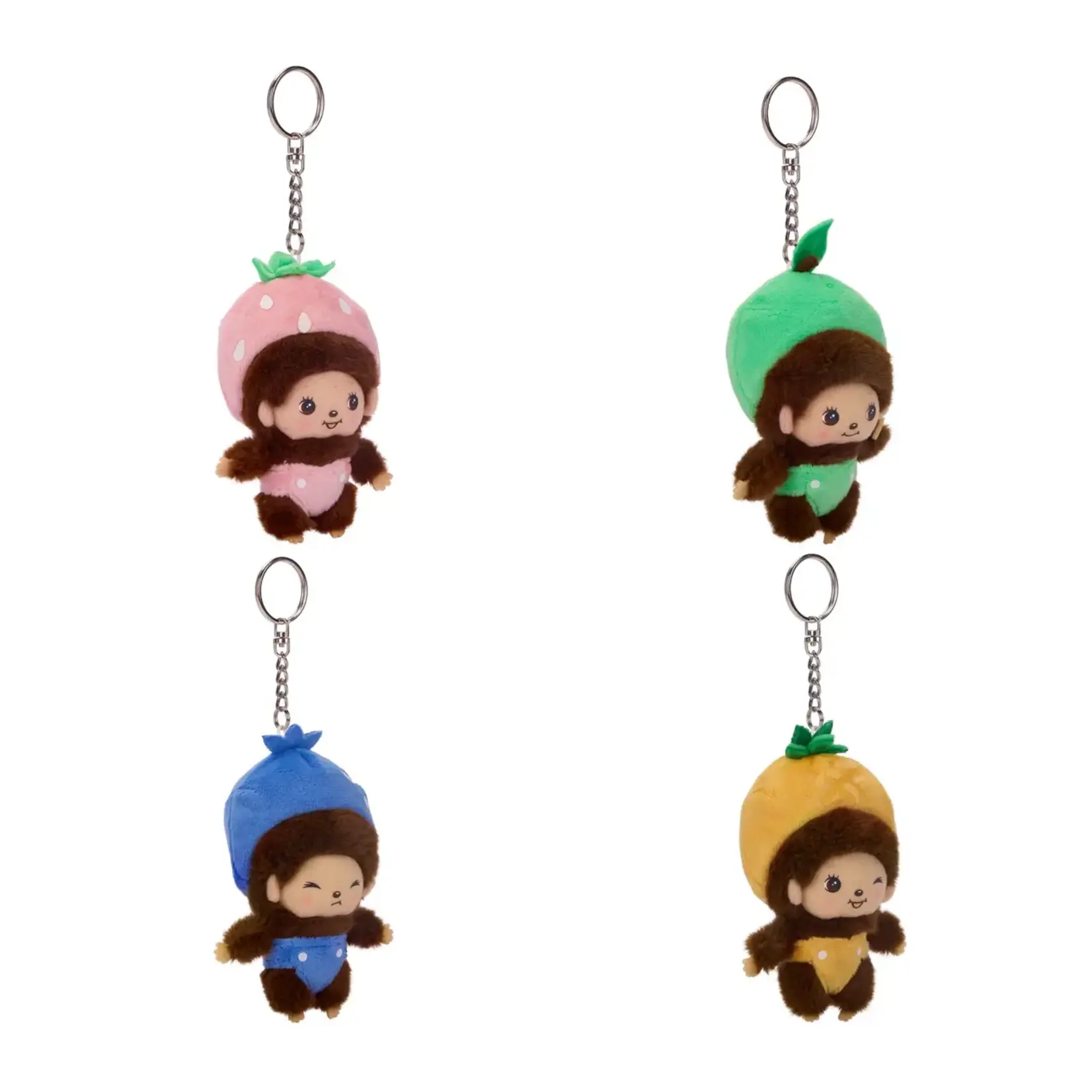 Blind Box - Monchhichi Baby Fruits Keychain Plush GSB03039