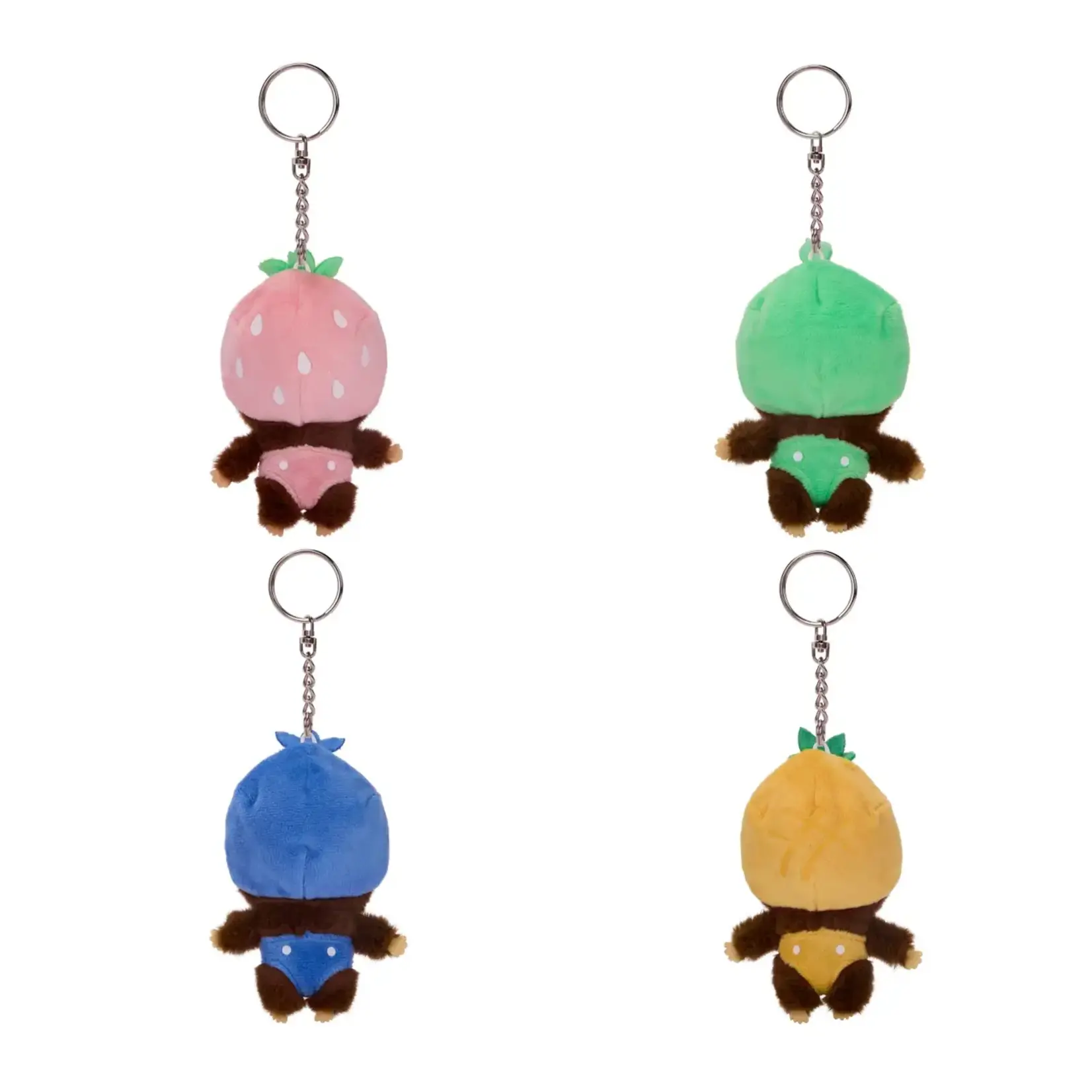Blind Box - Monchhichi Baby Fruits Keychain Plush GSB03039