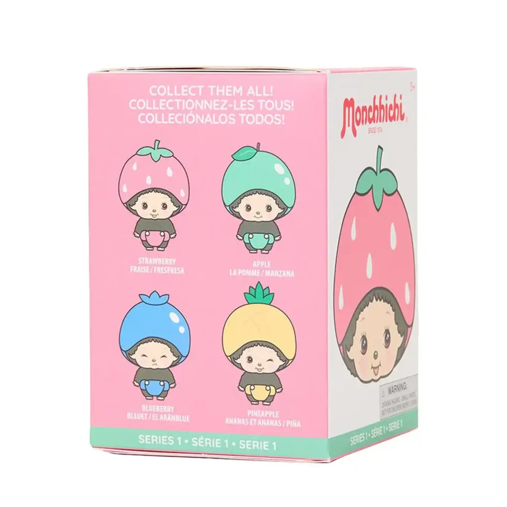Blind Box - Monchhichi Baby Fruits Keychain Plush GSB03039