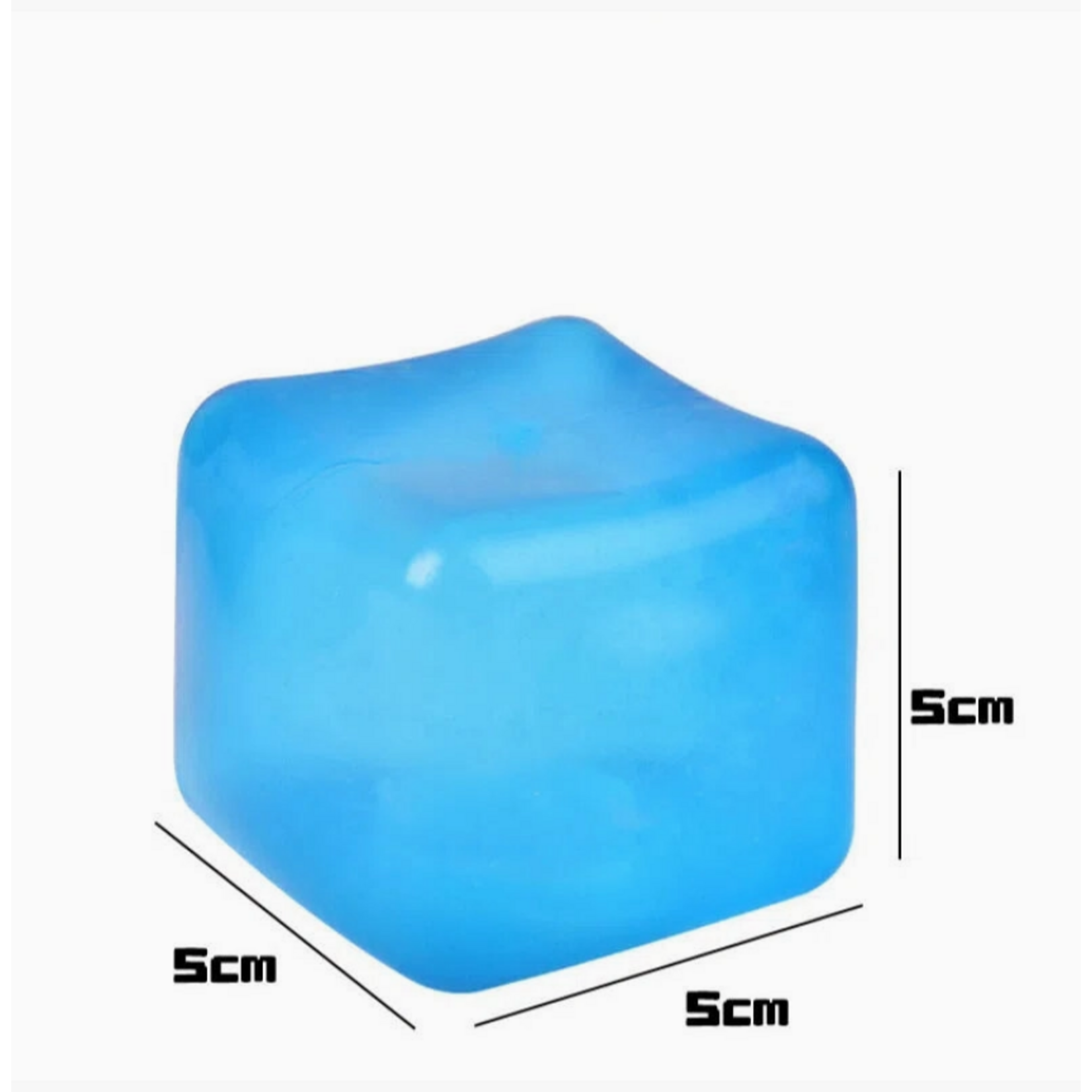 Squishy Nice Cube - Slow Resistance - Pure Clear