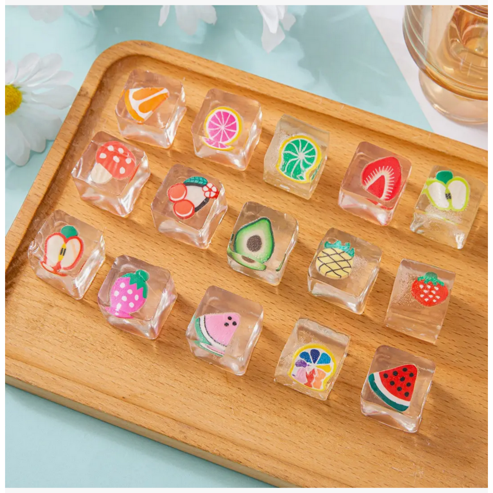 Squishy Fruit Ice Cube - Slow Rising