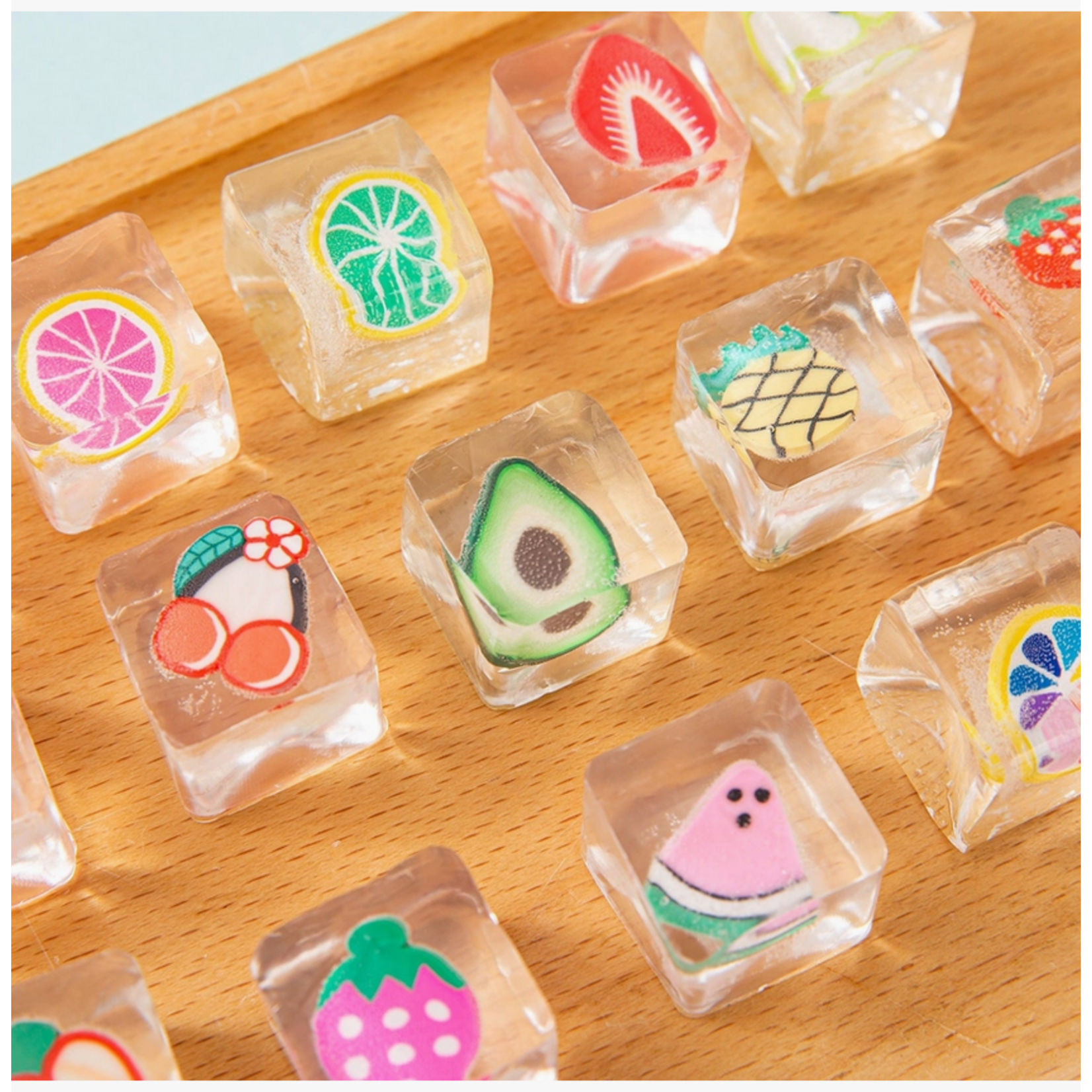 Squishy Fruit Ice Cube - Slow Rising