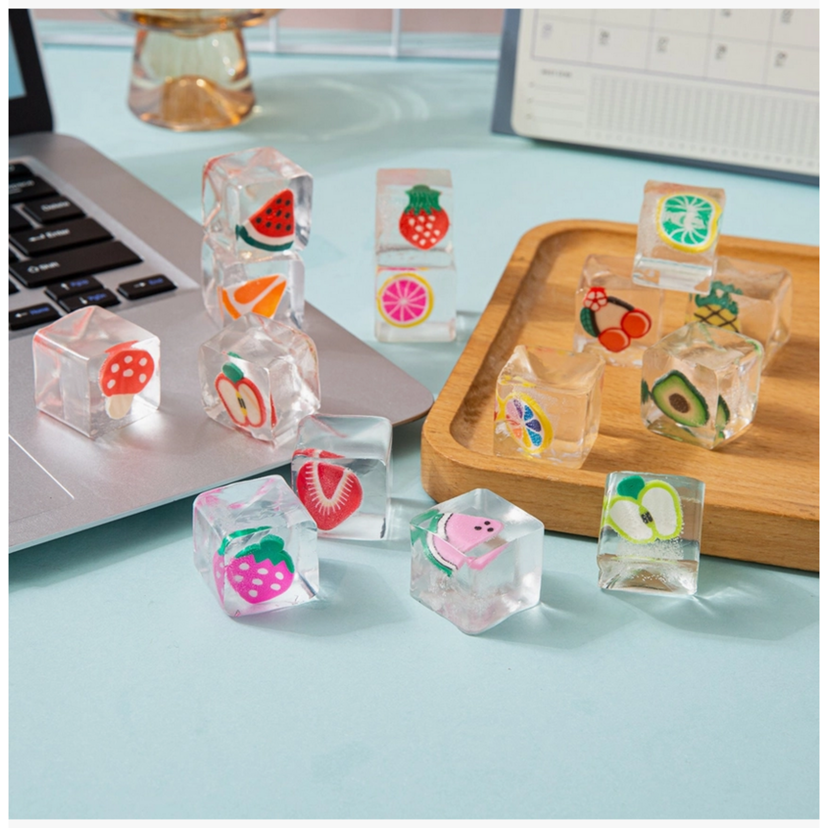 Squishy Fruit Ice Cube - Slow Rising