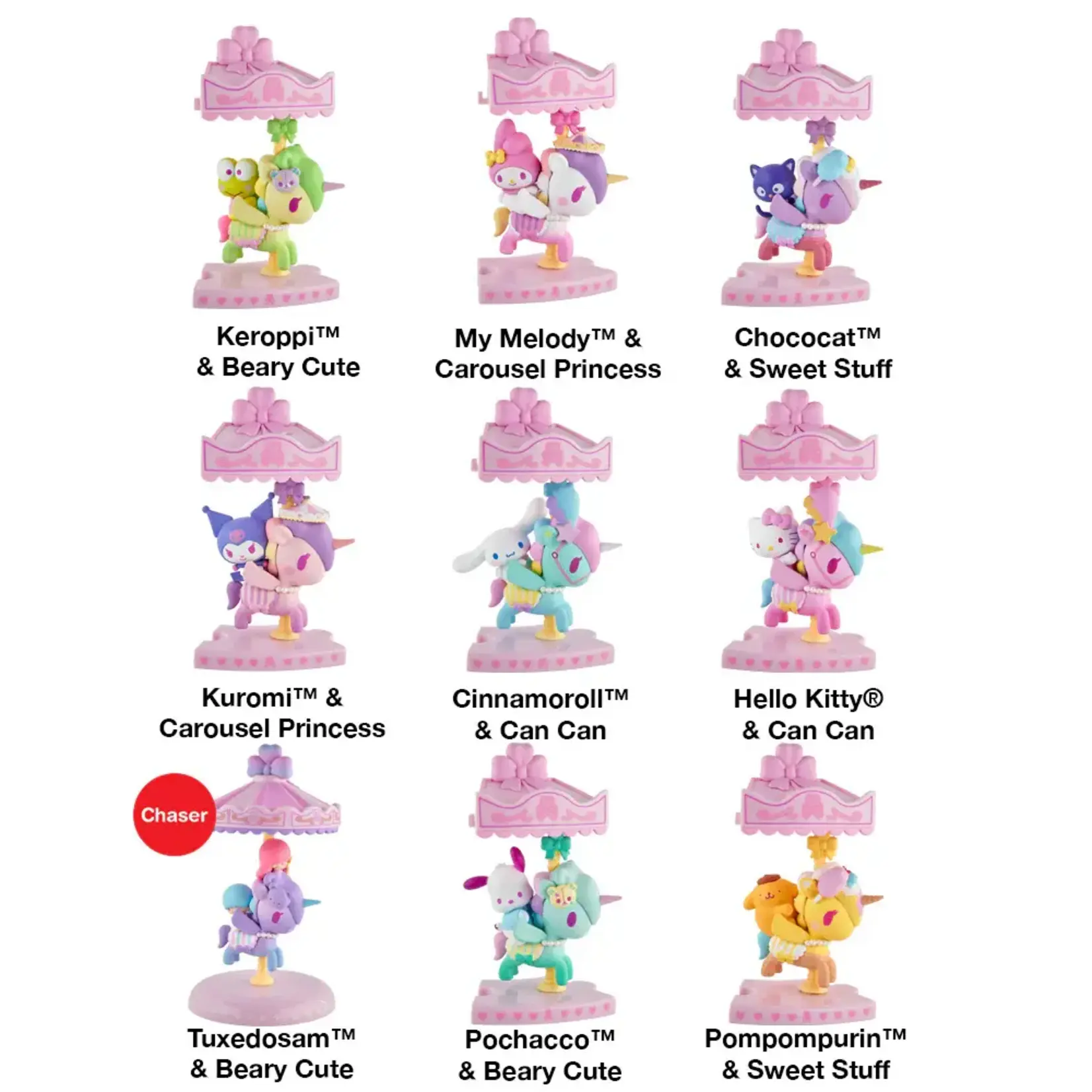 tokidoki Blind Box - tokidoki x Hello Kitty & Freiends Sweet Pink Carousel