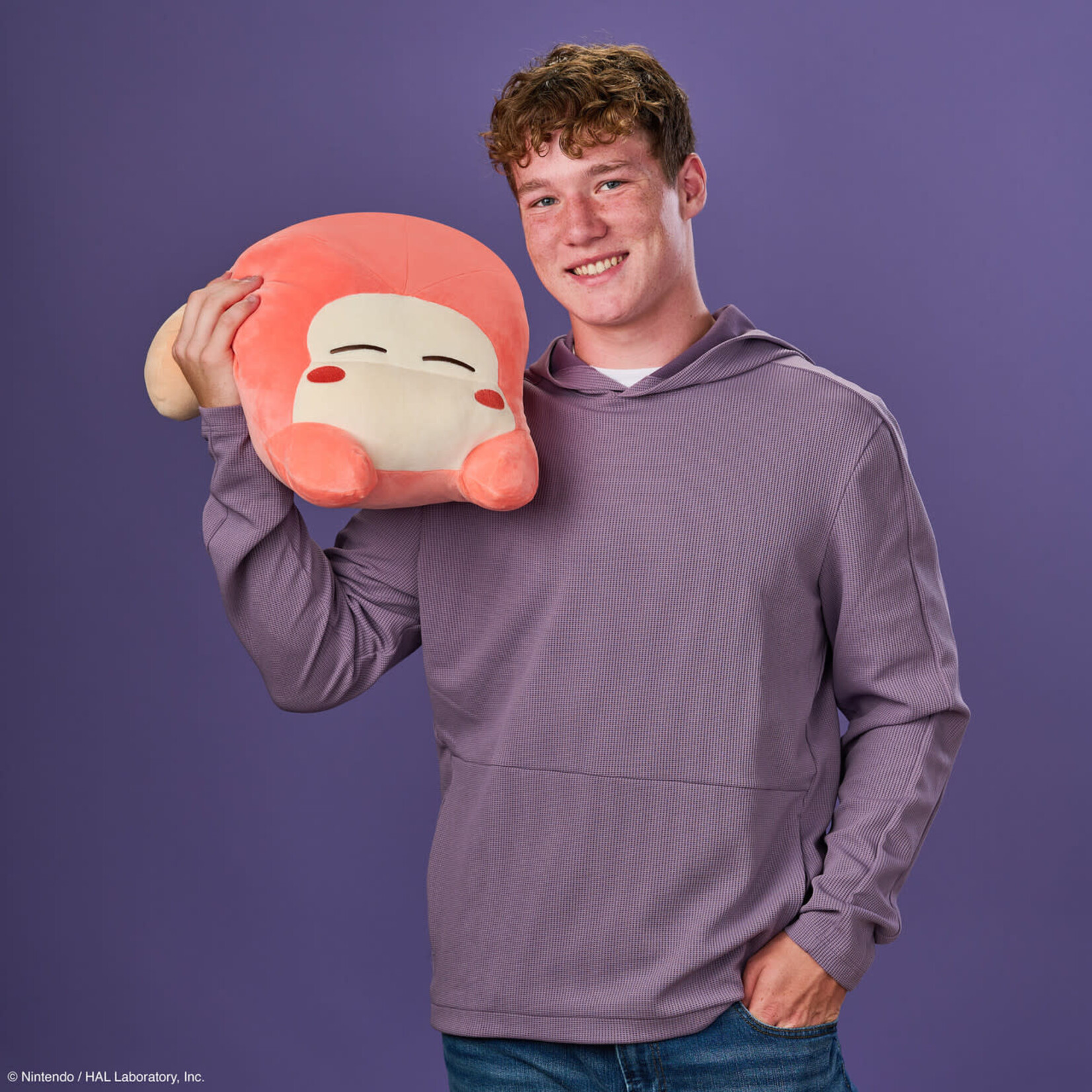 Club Mocchi-Mocchi- Suya Suya Sleeping Kirby Waddle Dee Mega Plush T12490N