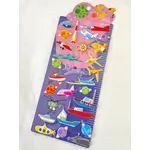 Nekoni Sea, Air, and Space Puffy Stickers - 50967