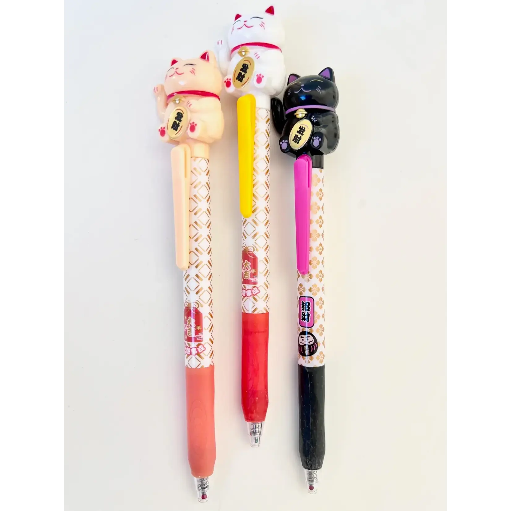 Maneki Neko (Lucky Cat) Gel Pen - 22726