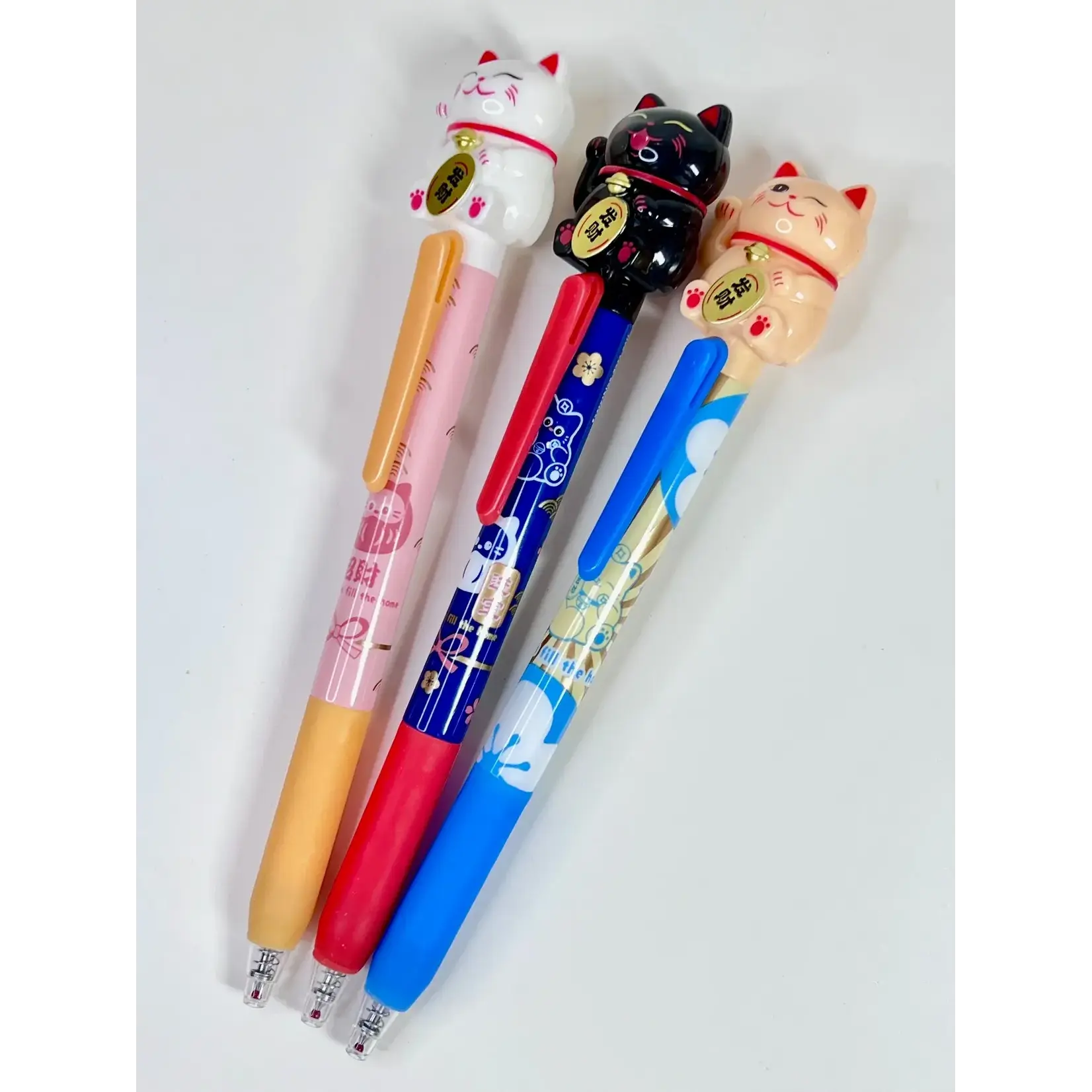 Maneki Neko (Lucky Cat) Gel Pen - 22726