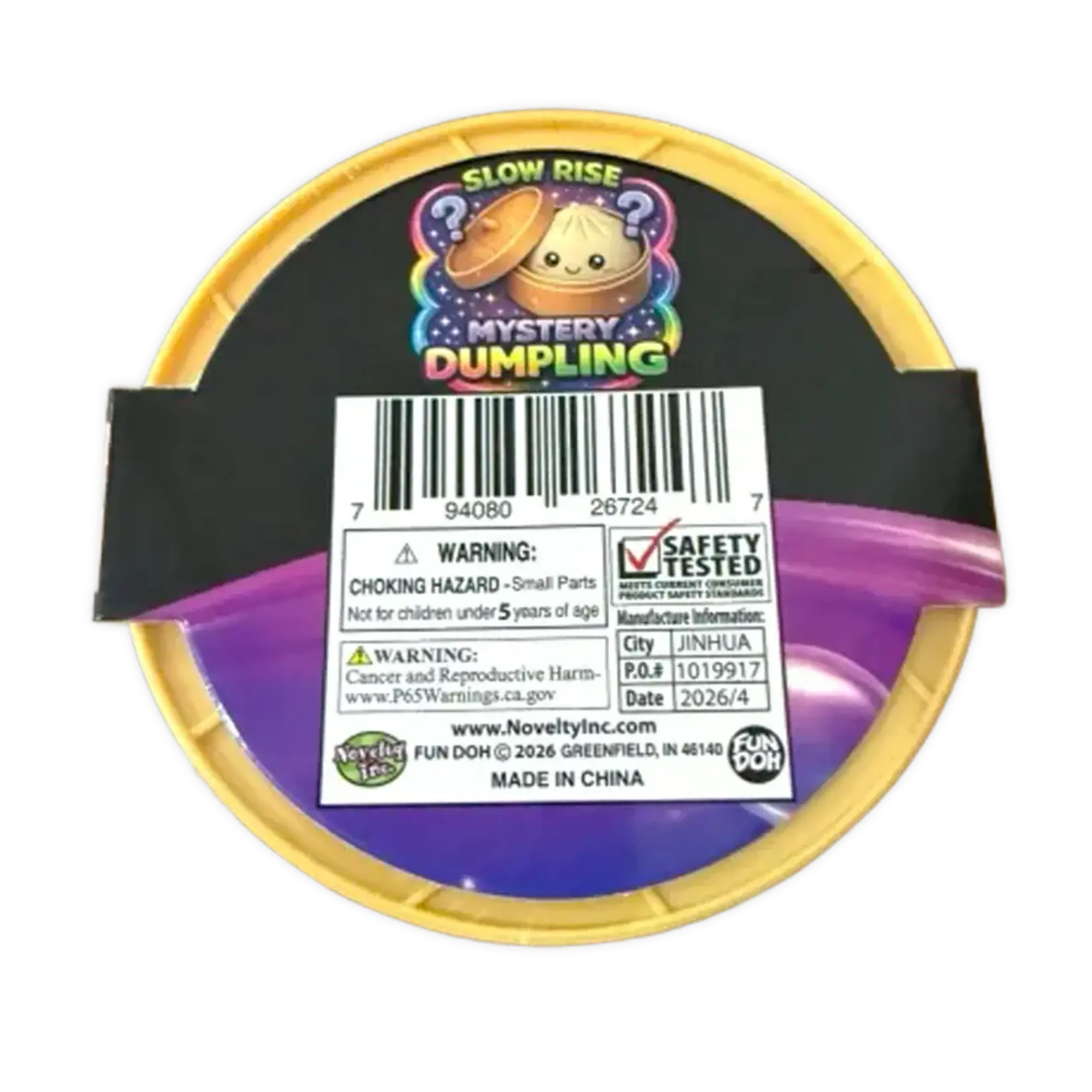 Fun Doh Blind Box - Slow-Rise Mini Dumpling Squish Toy - Slow-Rise