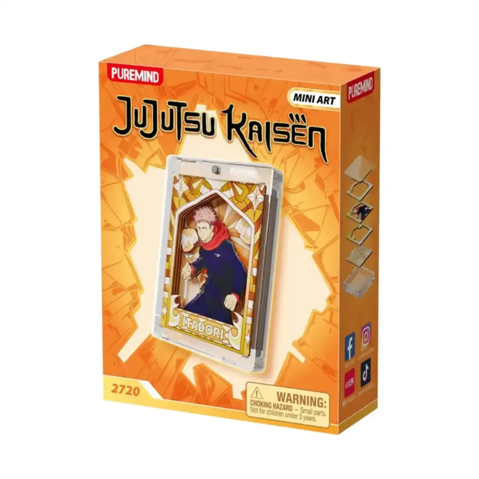 Puremind Blind Box - Jujutsu Kaisen Mini Art - Sorcery Prism Pane Series 2720