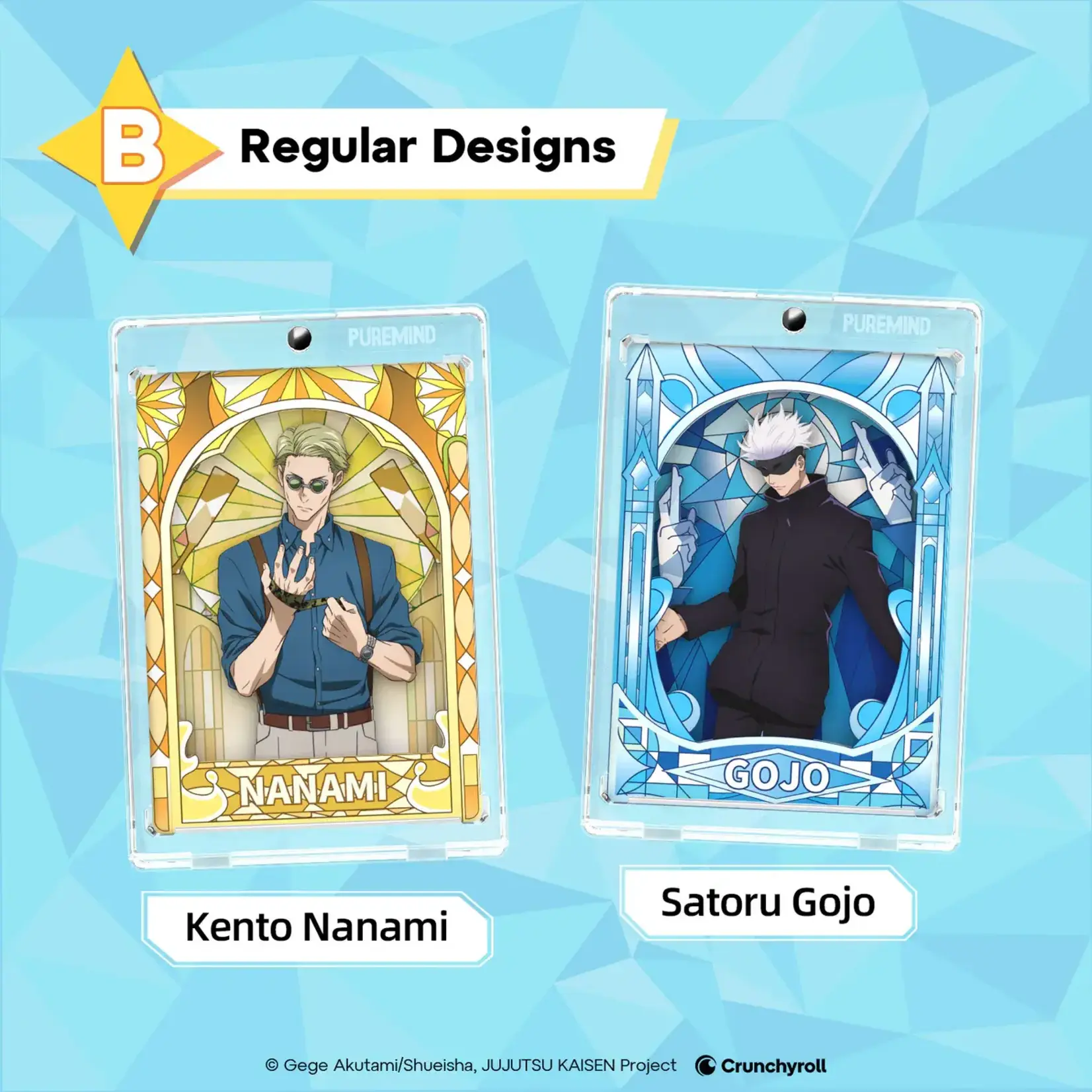 Puremind Blind Box - Jujutsu Kaisen Mini Art - Sorcery Prism Pane Series 2720