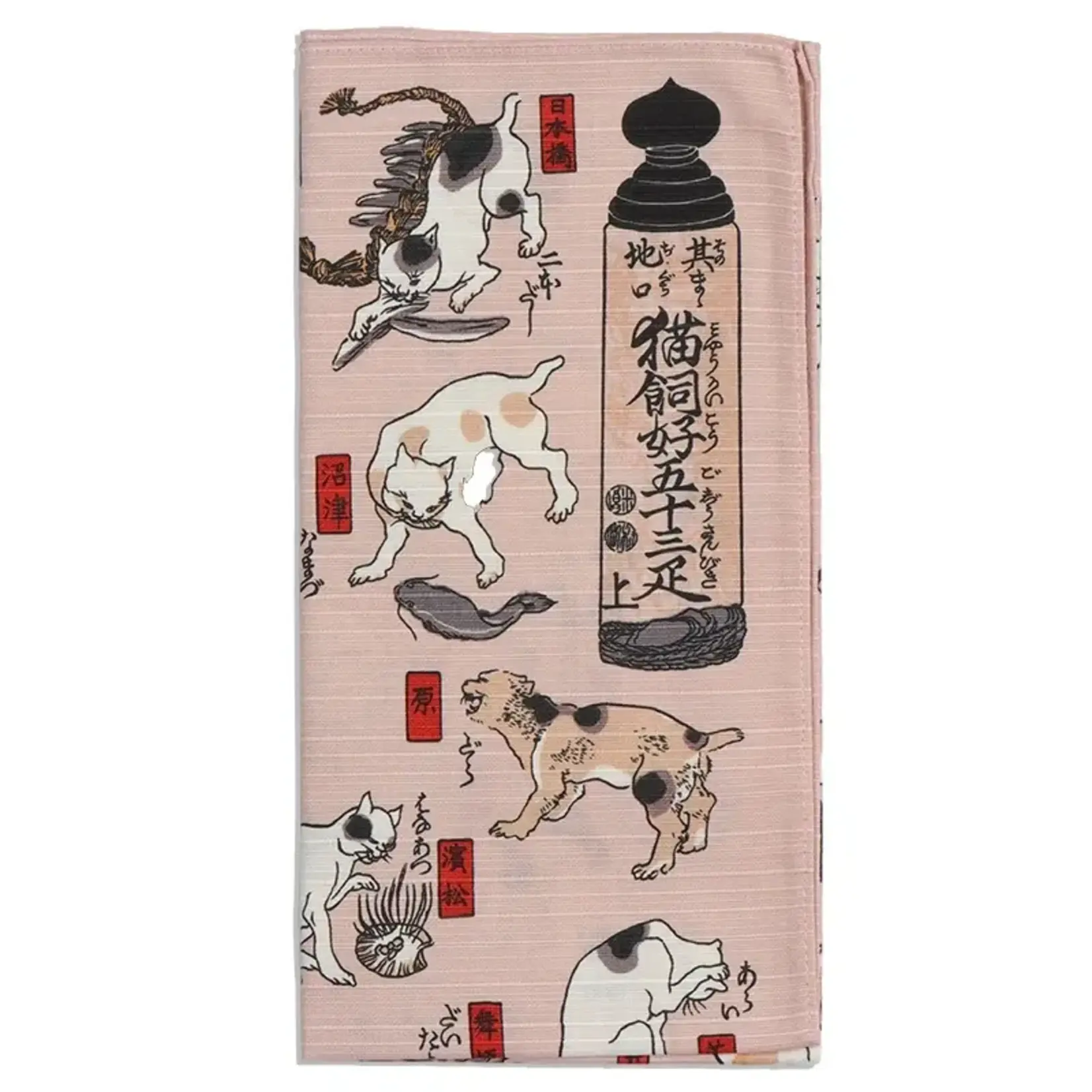 Furoshiki - Small, "Cats Kuniyoshi" - 990-M066