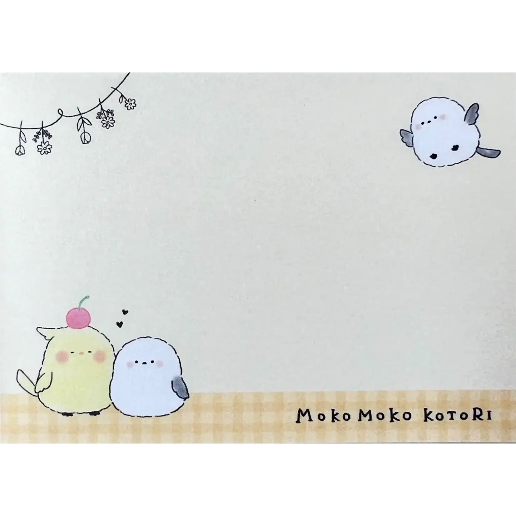 Crux Little Birds Moko Moko Kotori Mini Notepad - 113702