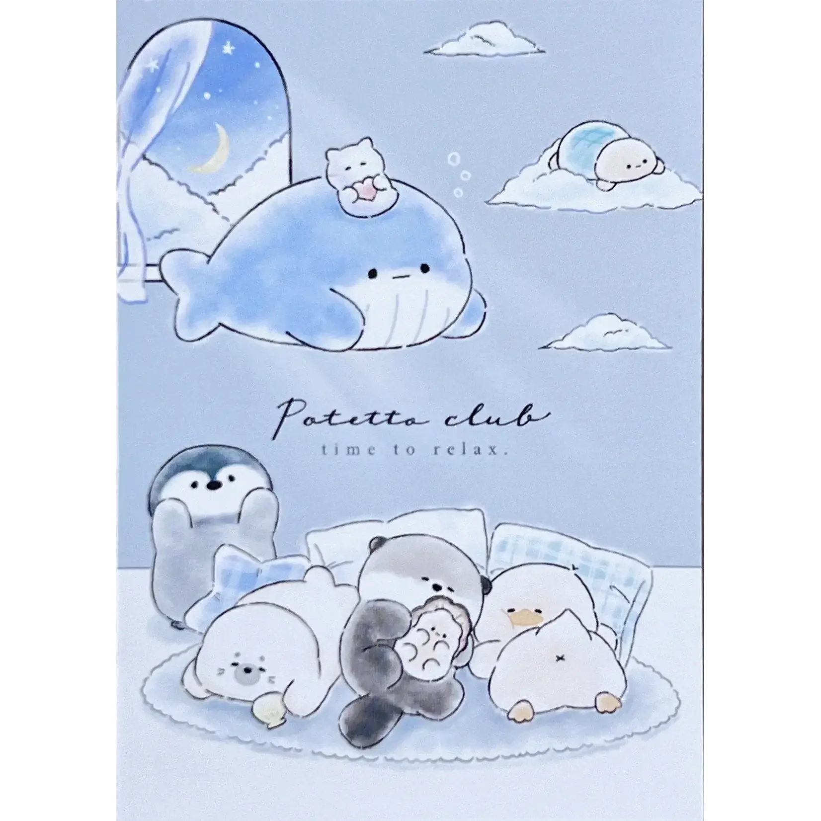Crux Ocean Sleep Over Party Mini Notepad - 116397