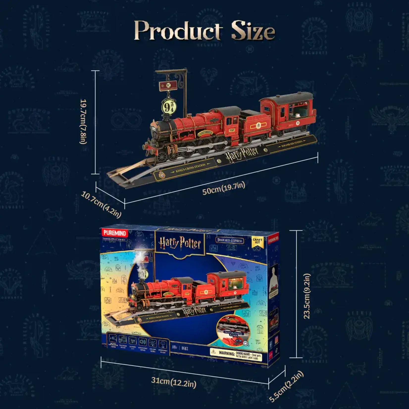 Puremind Puremind x Harry Potter Hogwarts Express 1612