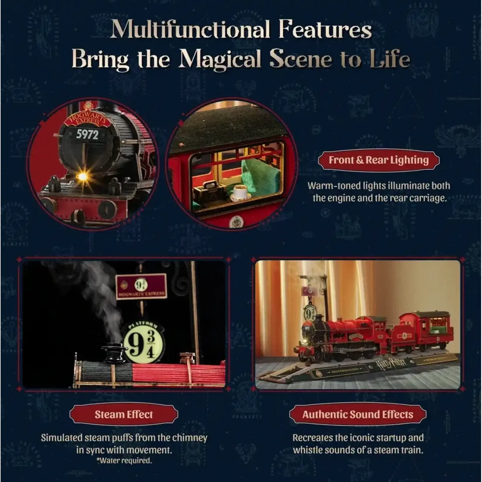 Puremind Puremind x Harry Potter Hogwarts Express 1612