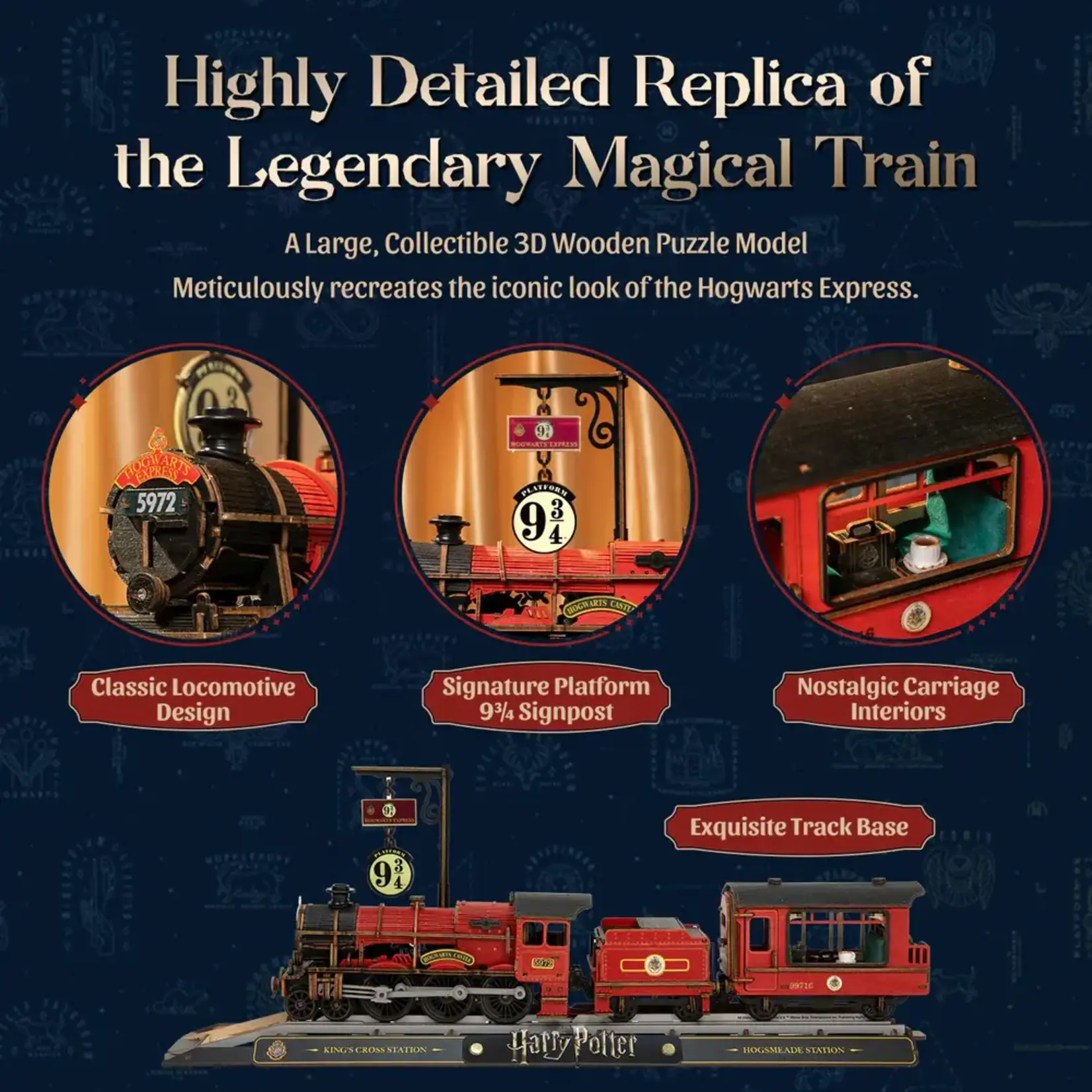 Puremind Puremind x Harry Potter Hogwarts Express 1612