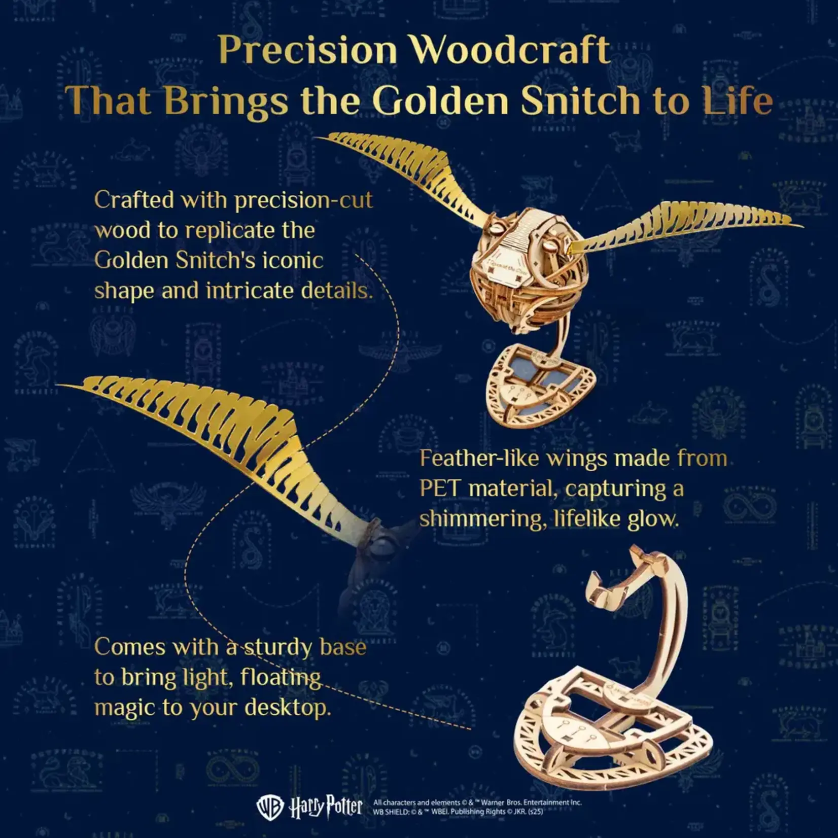 Puremind Puremind x Harry Potter Golden Snitch 1631