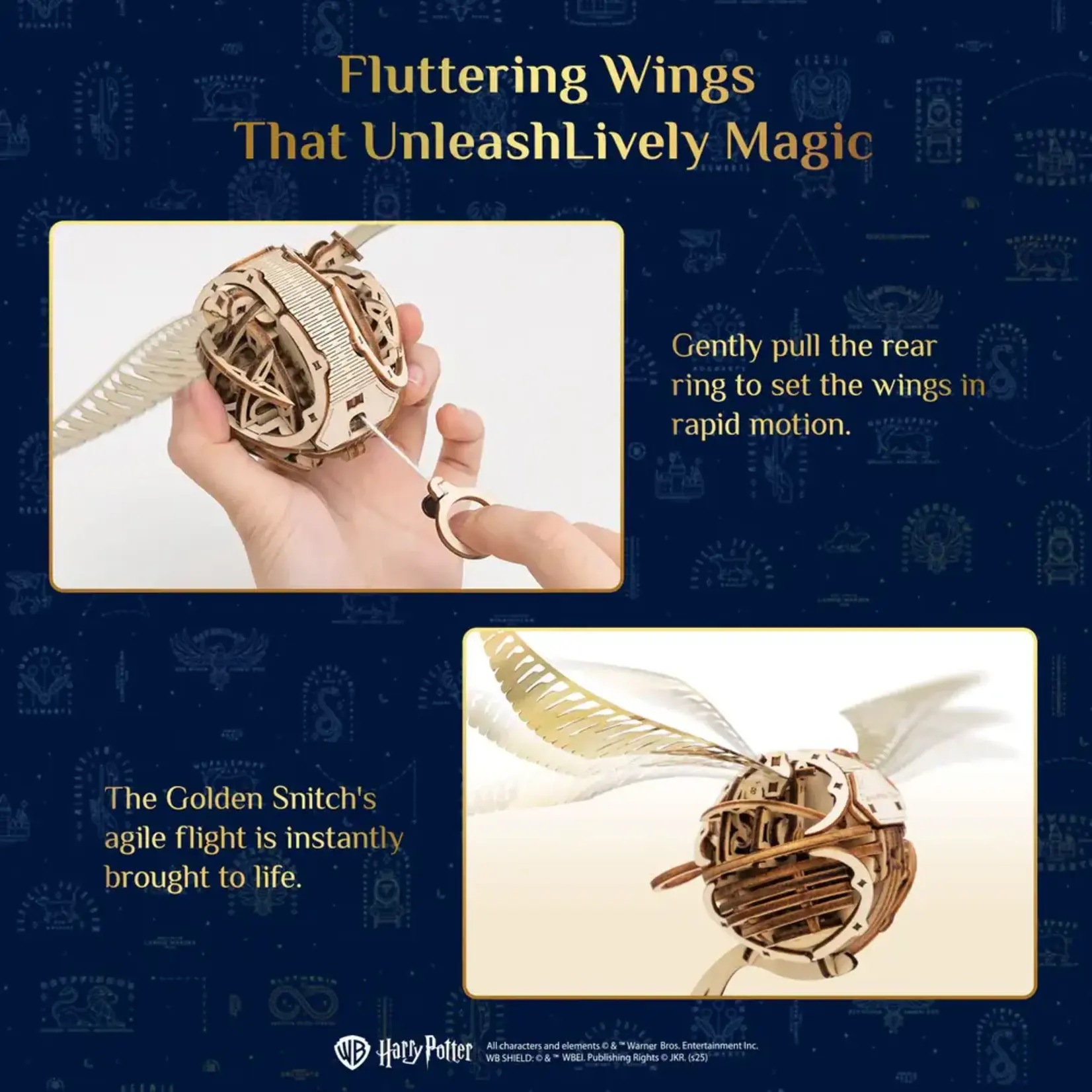 Puremind Puremind x Harry Potter Golden Snitch 1631