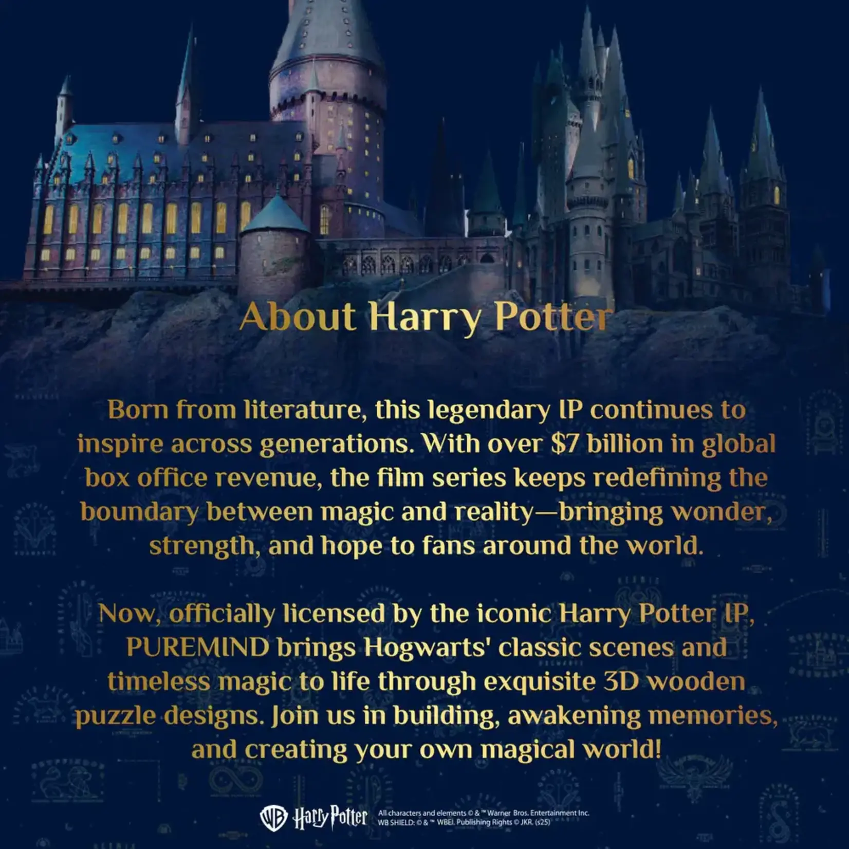 Puremind Puremind x Harry Potter Golden Snitch 1631