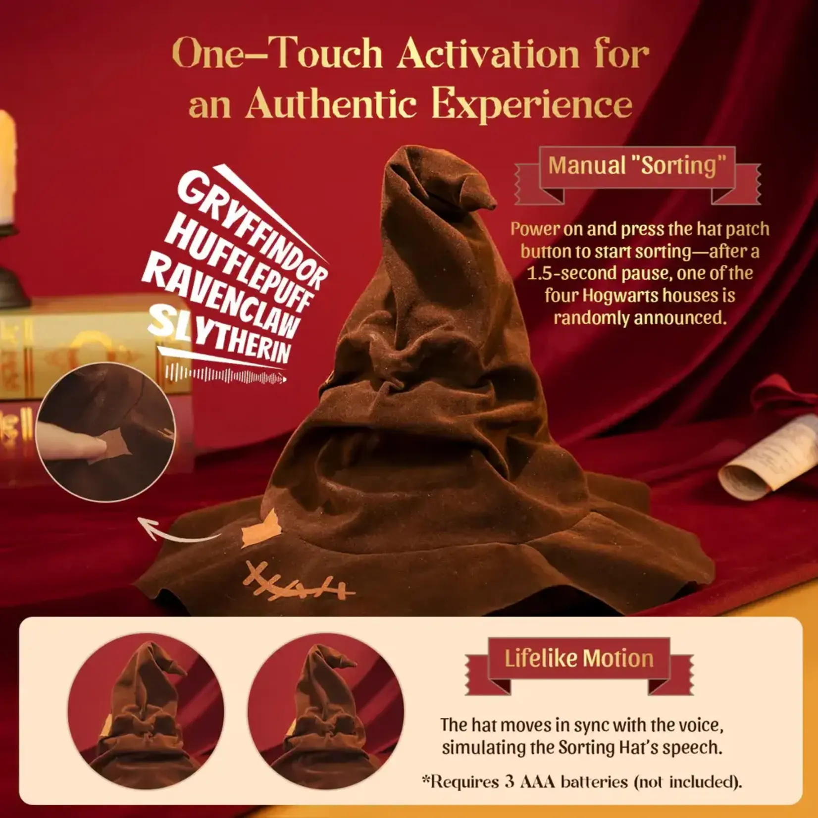 Puremind Puremind x Harry Potter Talking Sorting Hat 1632