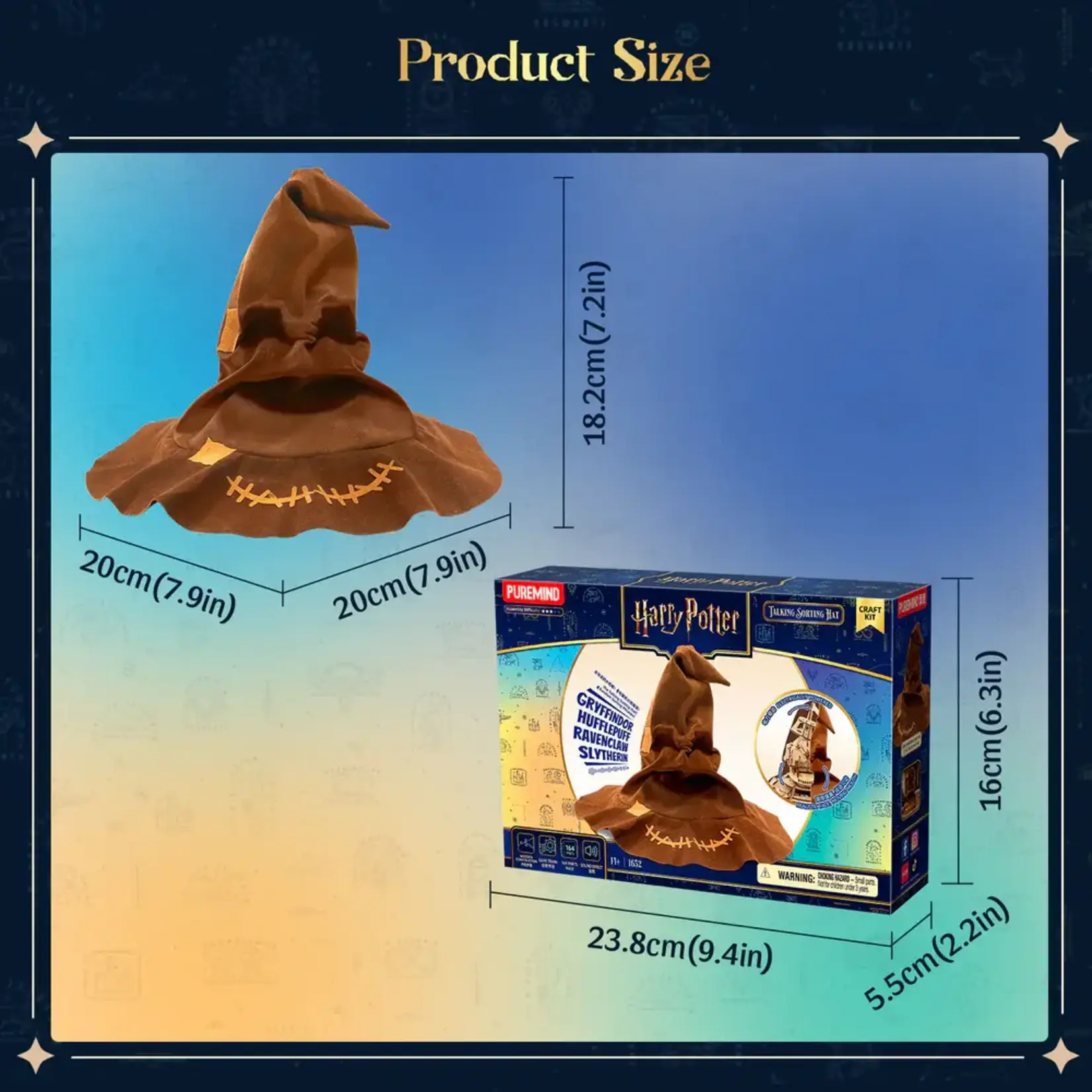 Puremind Puremind x Harry Potter Talking Sorting Hat 1632
