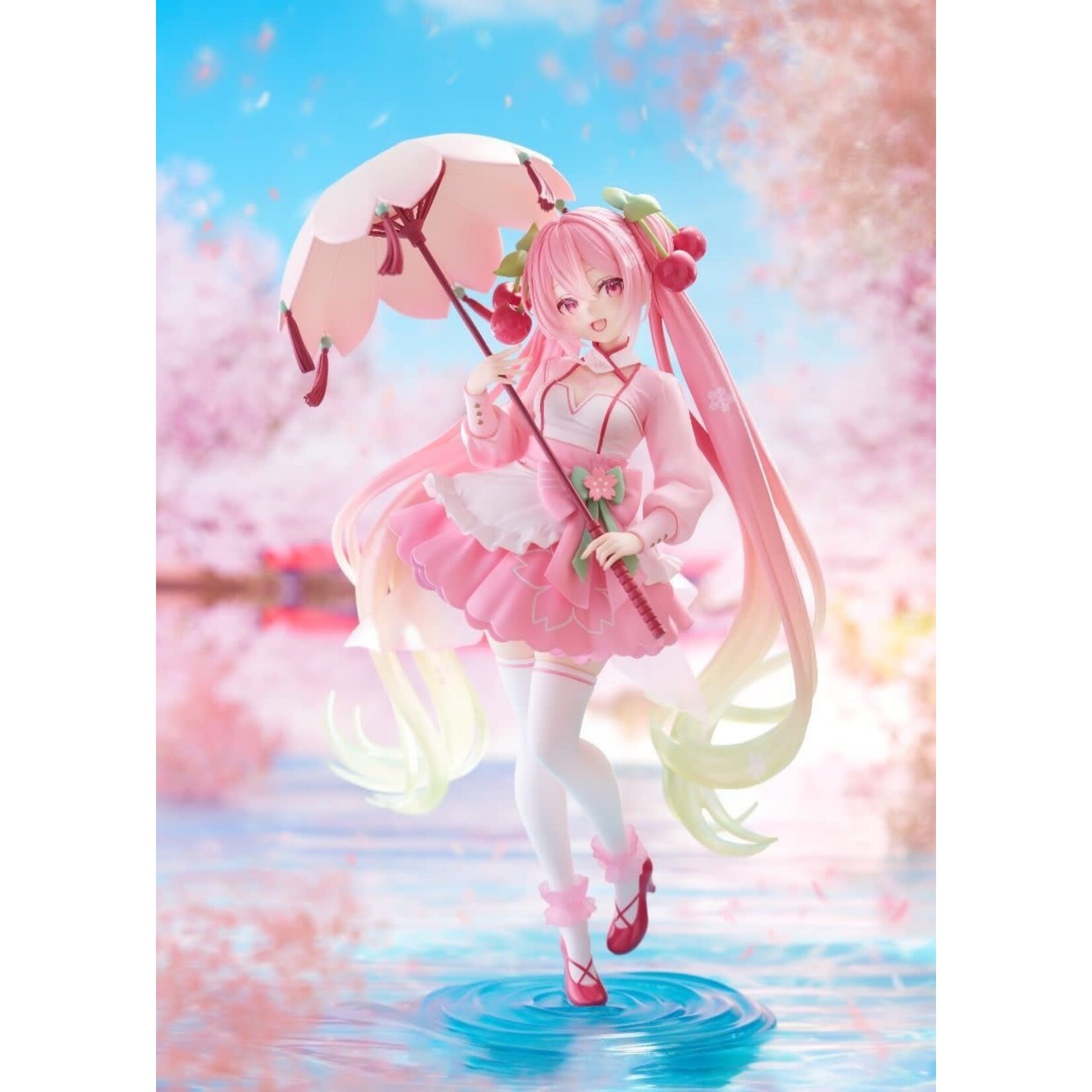 Taito Sakura Miku AMP+ Figure (Sakura Dress Ver.) 452013800-CI