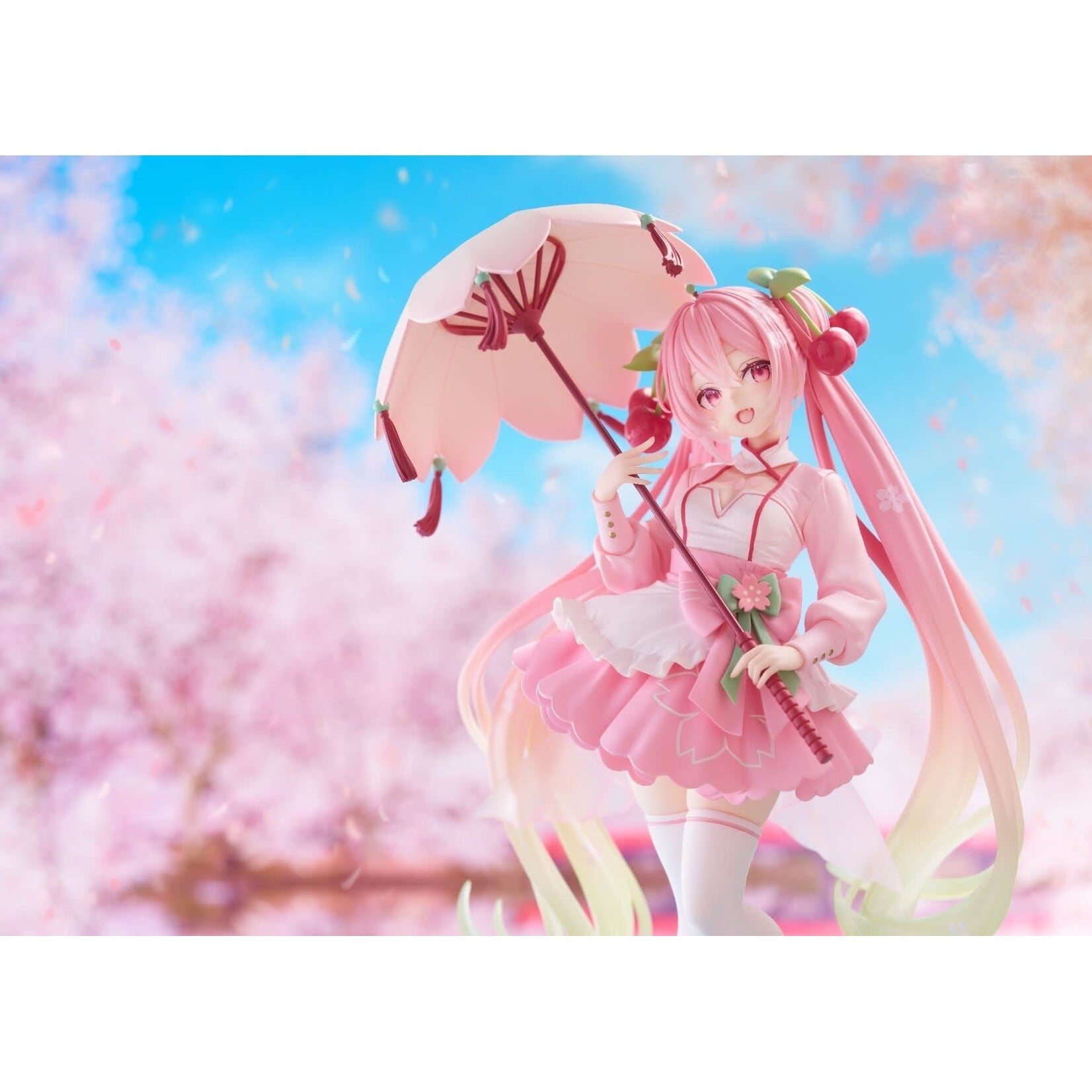 Taito Sakura Miku AMP+ Figure (Sakura Dress Ver.) 452013800-CI