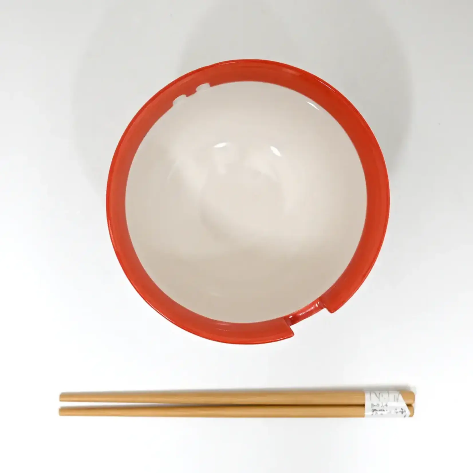 Bowl - Twin Sparrows Botan Peony w/Chopsticks - BCH525-SZM3