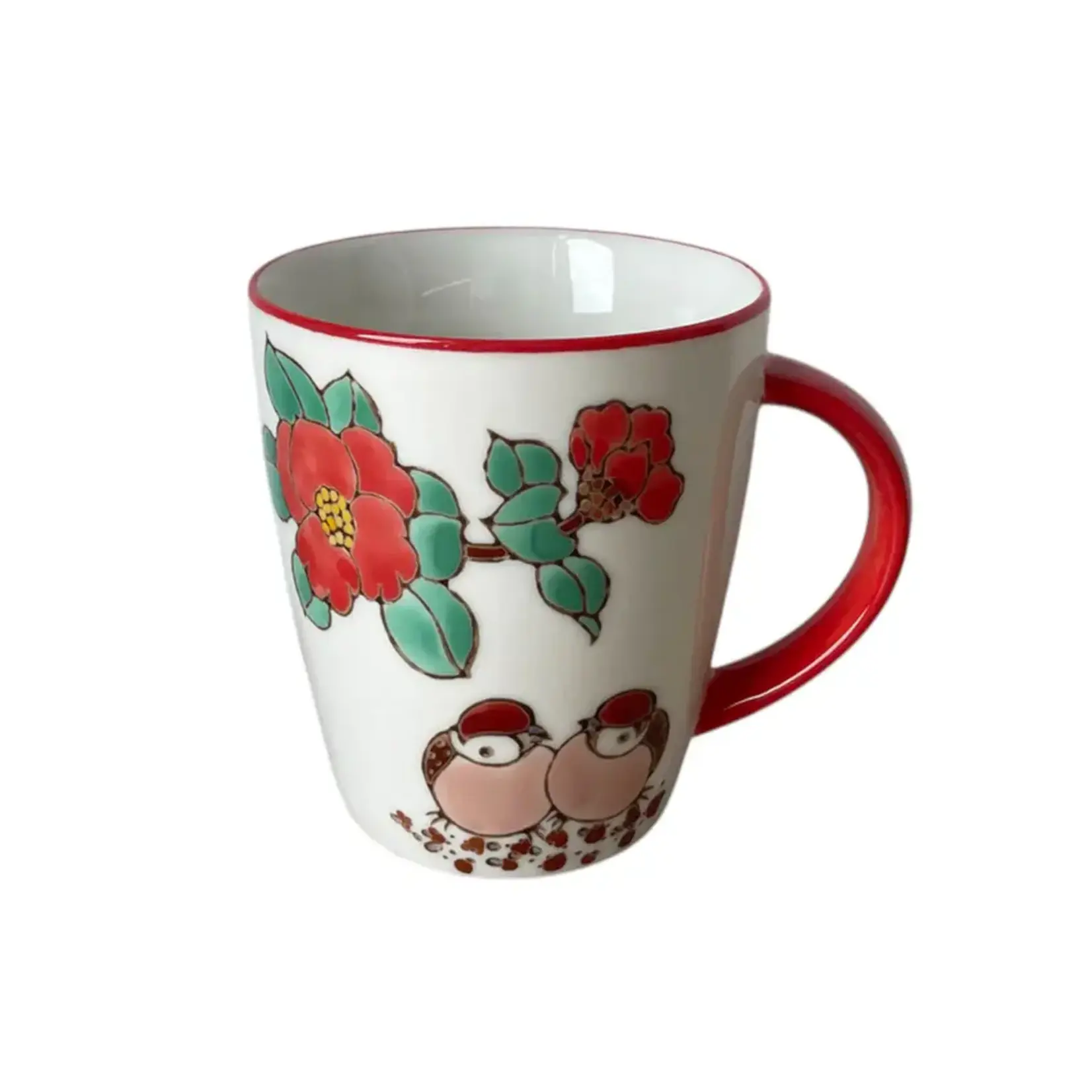 Mug - 12oz - Twin Sparrows Tsubaki MGH4-SZM4