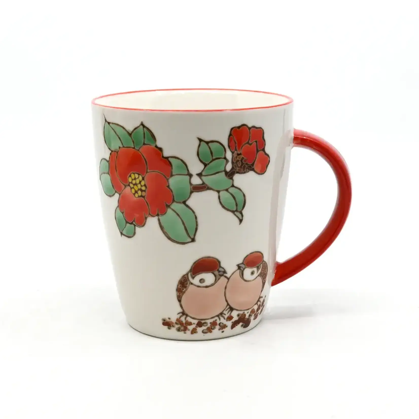 Mug - 12oz - Twin Sparrows Tsubaki MGH4-SZM4