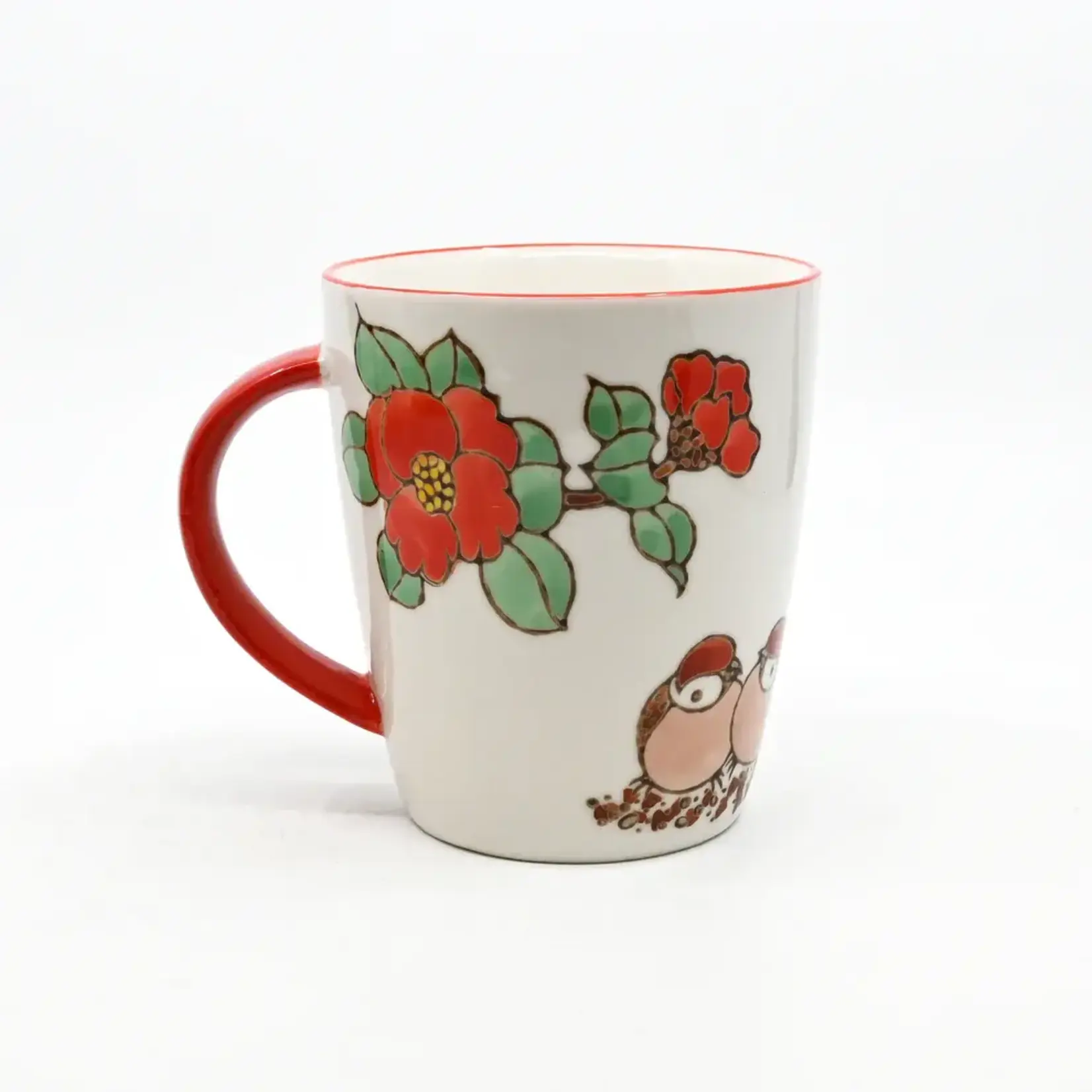 Mug - 12oz - Twin Sparrows Tsubaki MGH4-SZM4