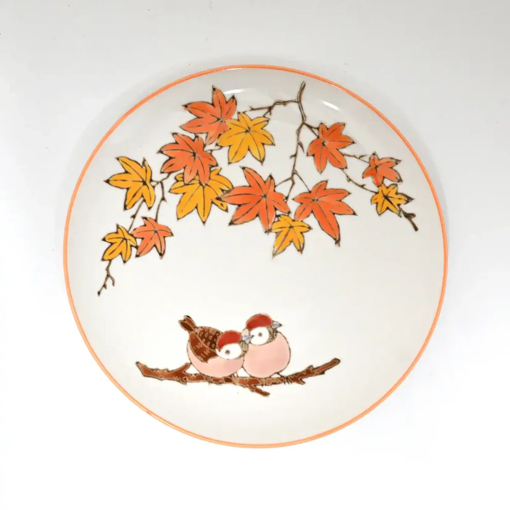 Plate - 4pcs Set 7.5"D - Twin Sparrows Collection PGS4-SZM