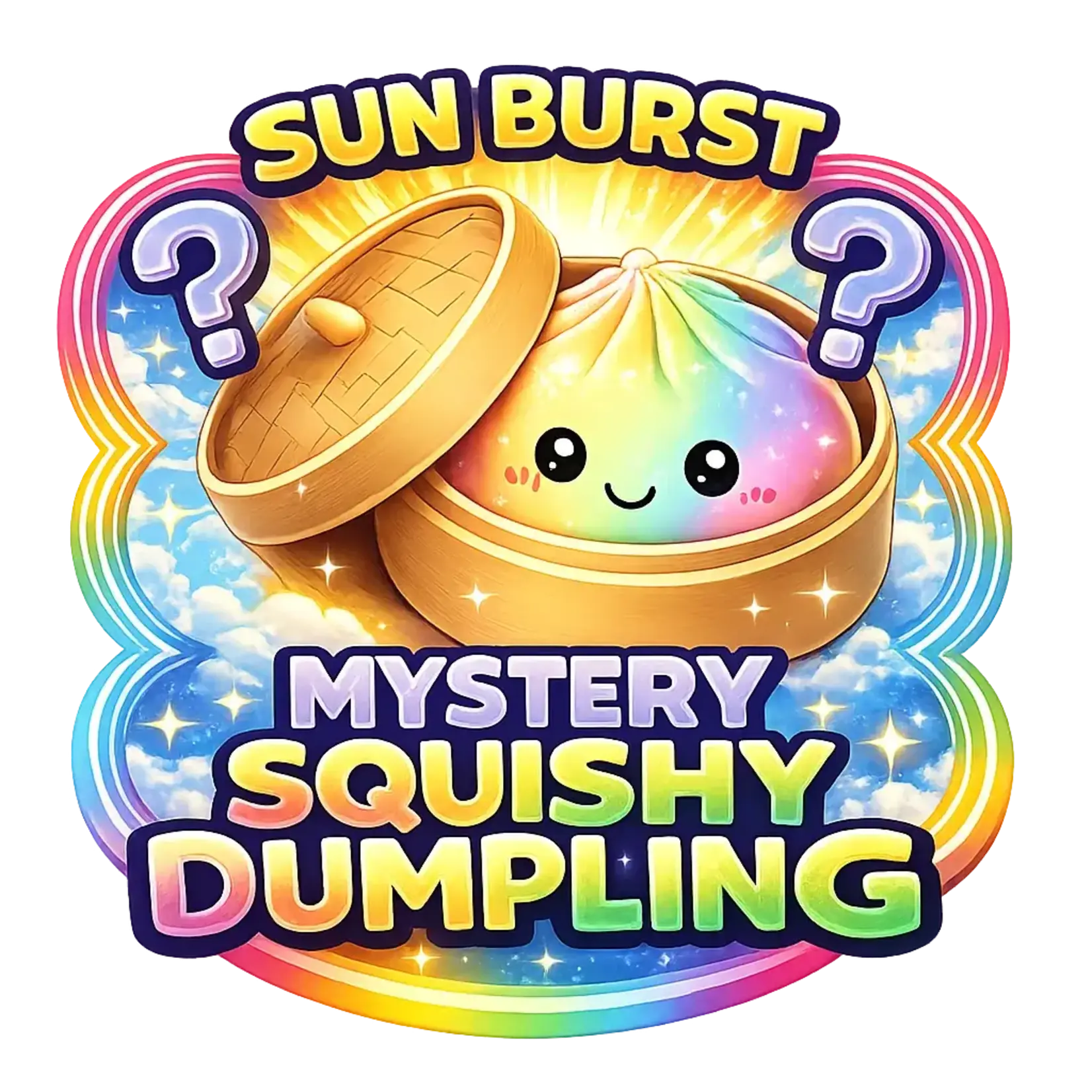 Fun Doh Blind Box - Squishy Dumpling - Color Changing