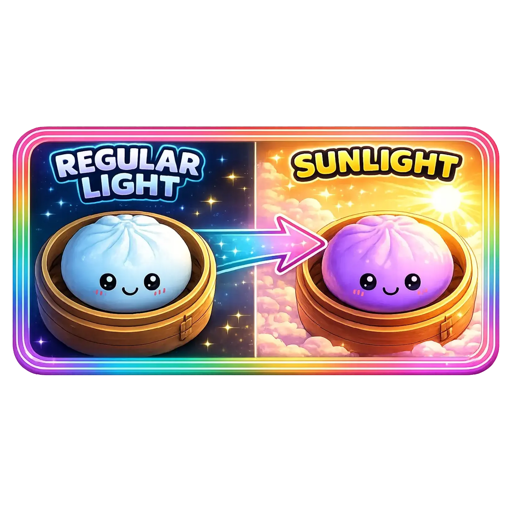 Fun Doh Blind Box - Squishy Dumpling - Color Changing