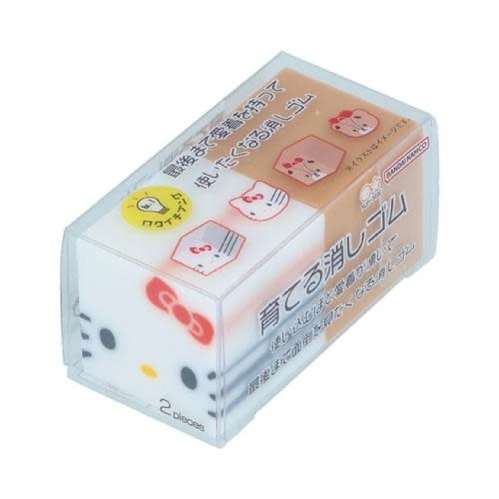 Sun Star Sanrio Growing Eraser Kitty & Tiny Chum Hands