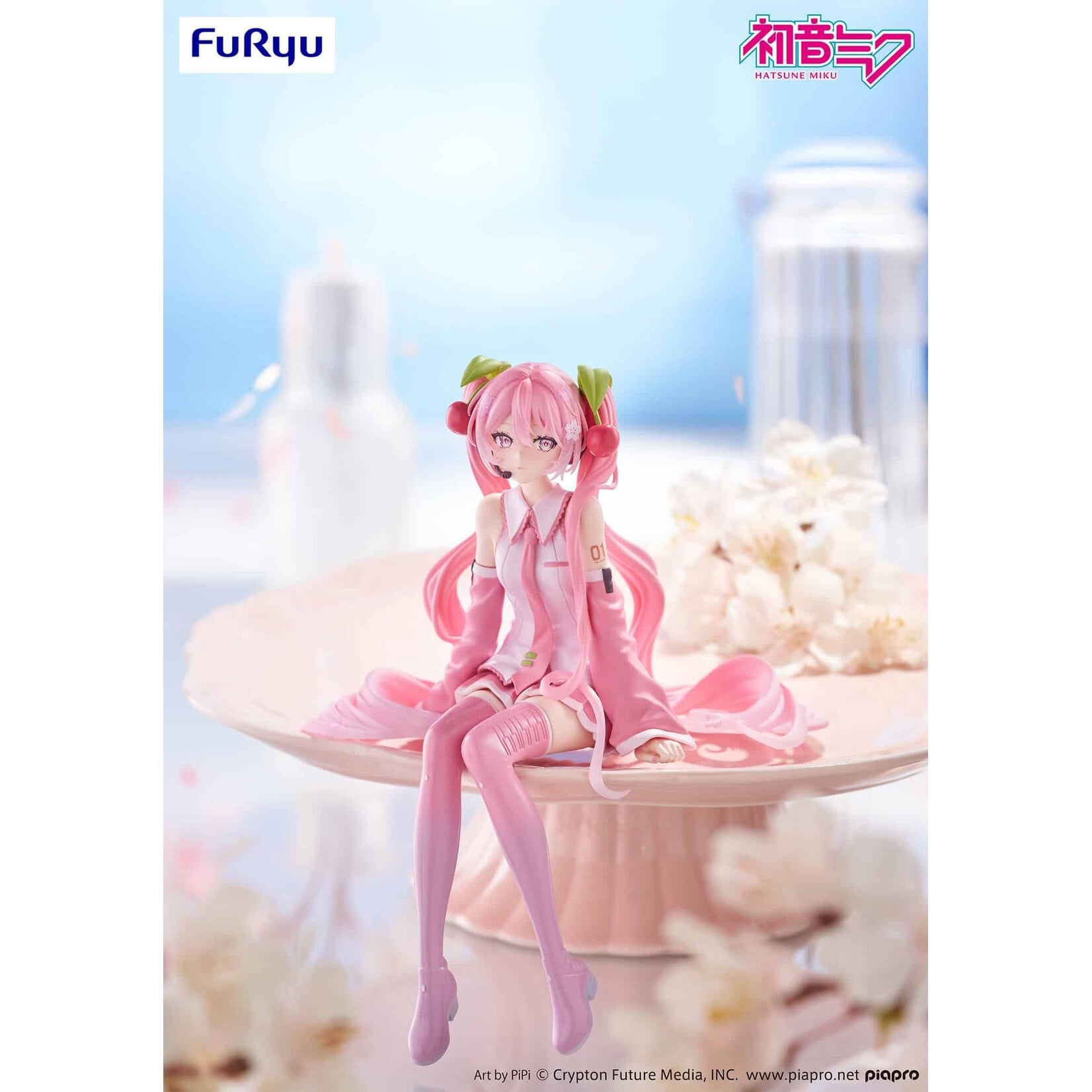 FuRyu Hatsune Miku Noodle Stopper Figure (Sakura Miku 2026) AMU-SHP3699-CI