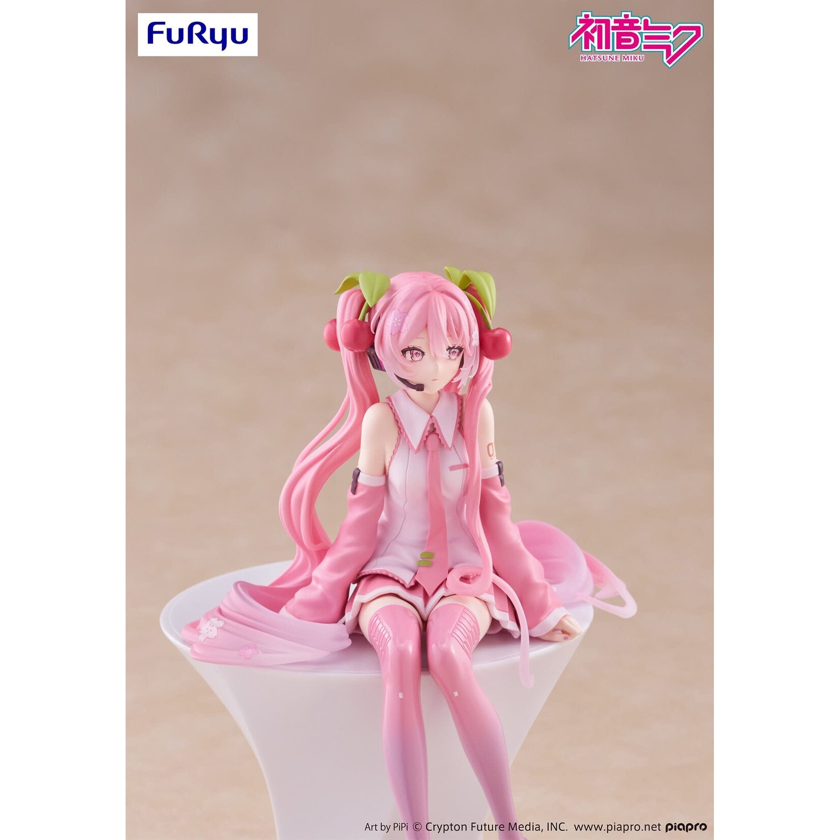 FuRyu Hatsune Miku Noodle Stopper Figure (Sakura Miku 2026) AMU-SHP3699-CI