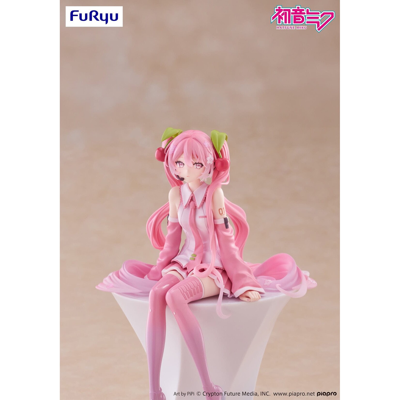 FuRyu Hatsune Miku Noodle Stopper Figure (Sakura Miku 2026) AMU-SHP3699-CI