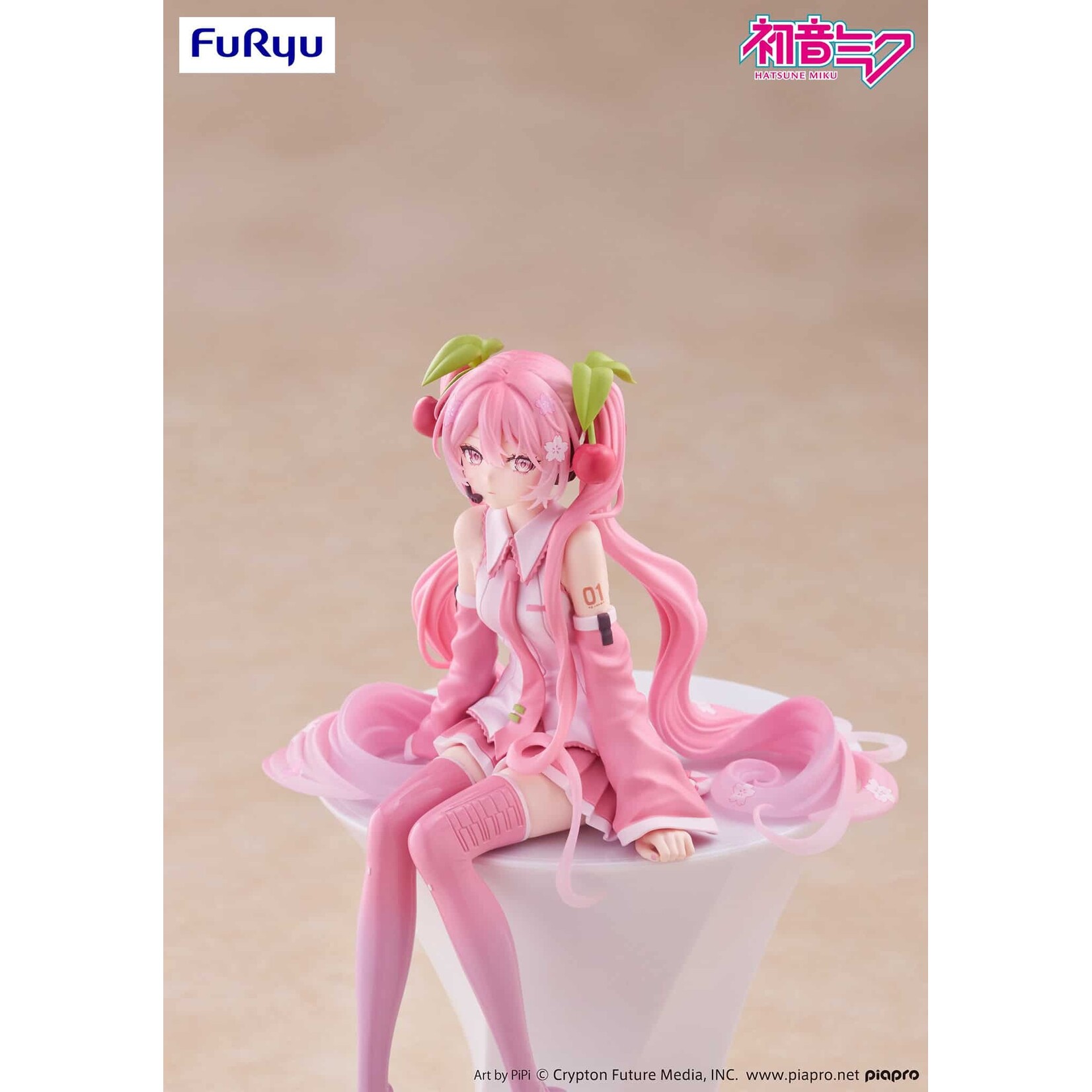 FuRyu Hatsune Miku Noodle Stopper Figure (Sakura Miku 2026) AMU-SHP3699-CI