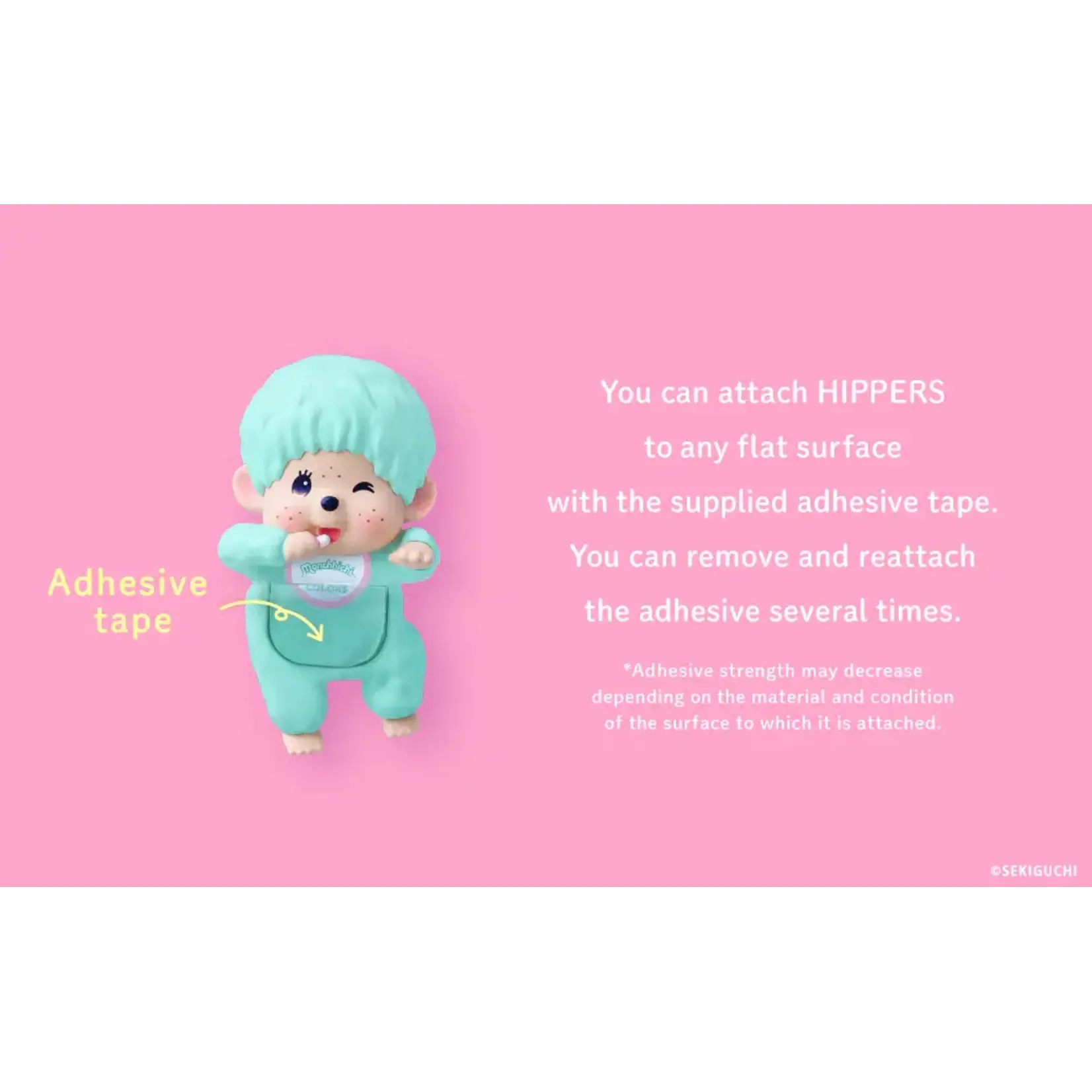 Dreams Hippers Monchhichi COLORS: Wink Series