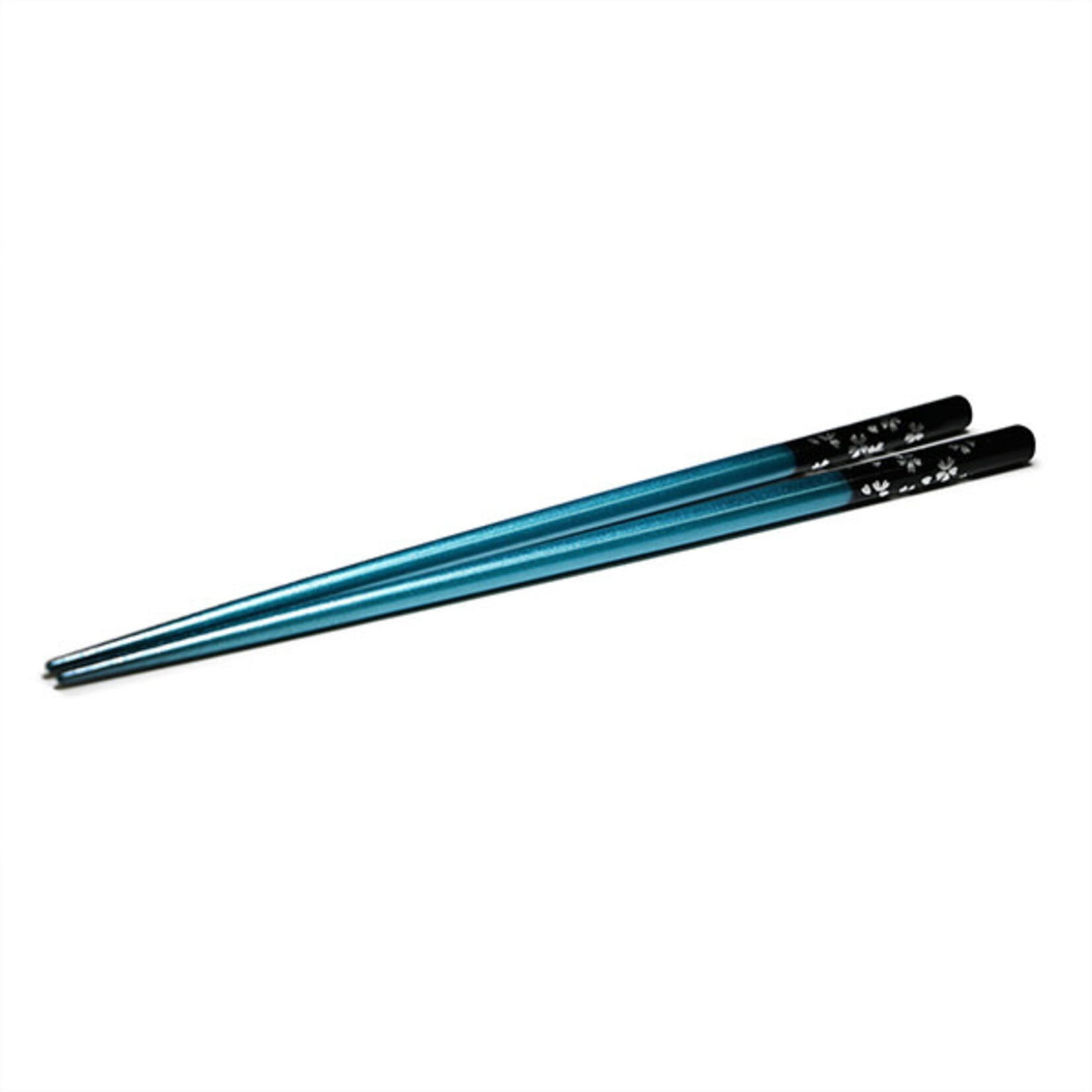 Chopsticks - Wooden 9" Silver Sakura - Blue AW8947-BL