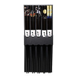 Chopsticks Set 5 Pairs - Traditional Patterns - CH85-S