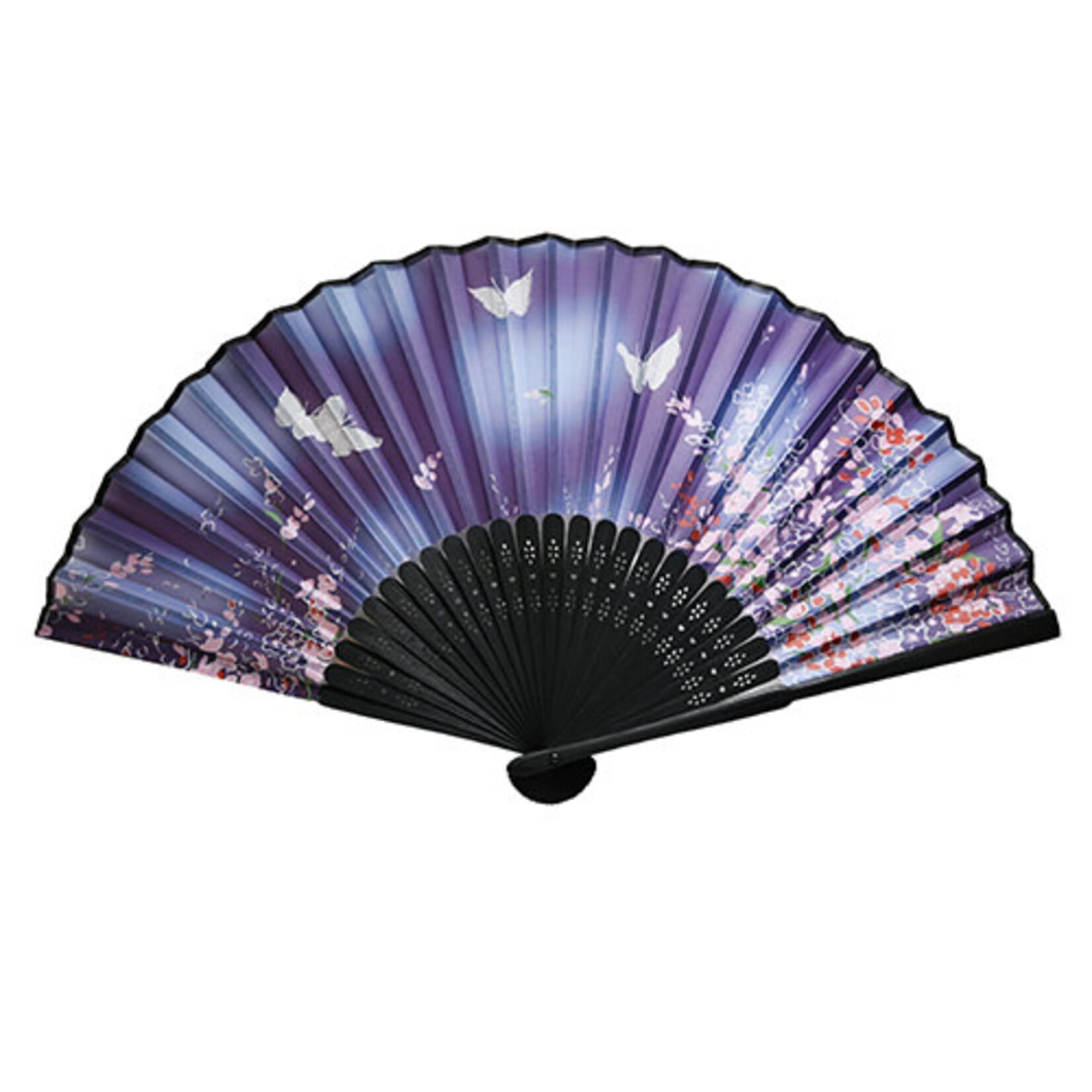 FAN 9" Poly  Sakura / Butterfly #19