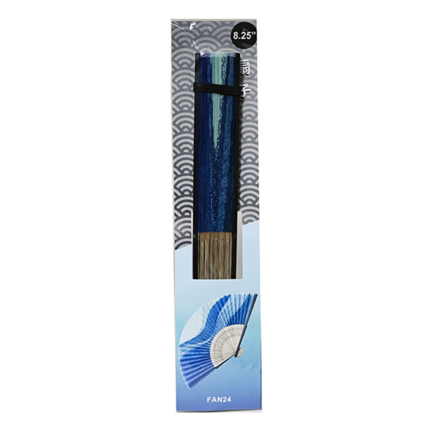 FAN 8.25" Poly  Blue Wave #24